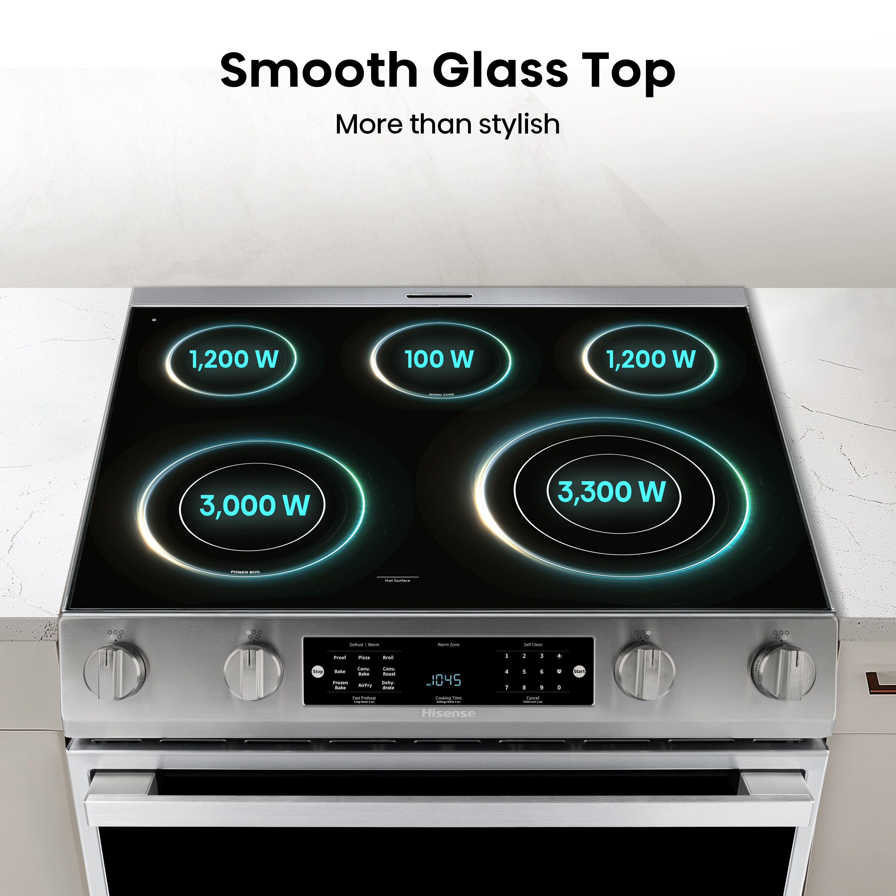 Hisense HFE3501CPS Freestanding-Electric-Ranges - View #7