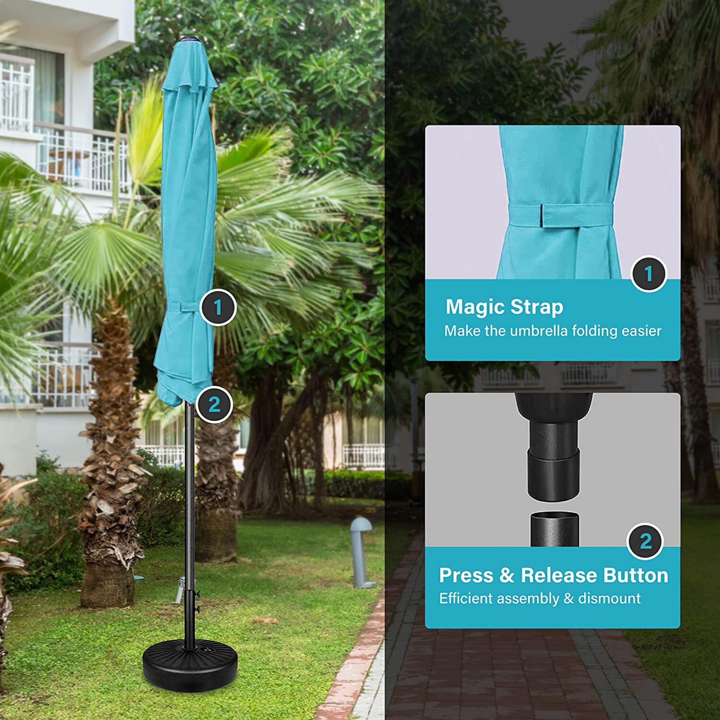 Miki Shinly DHS-6234-52QI Umbrellas-2 - View #2