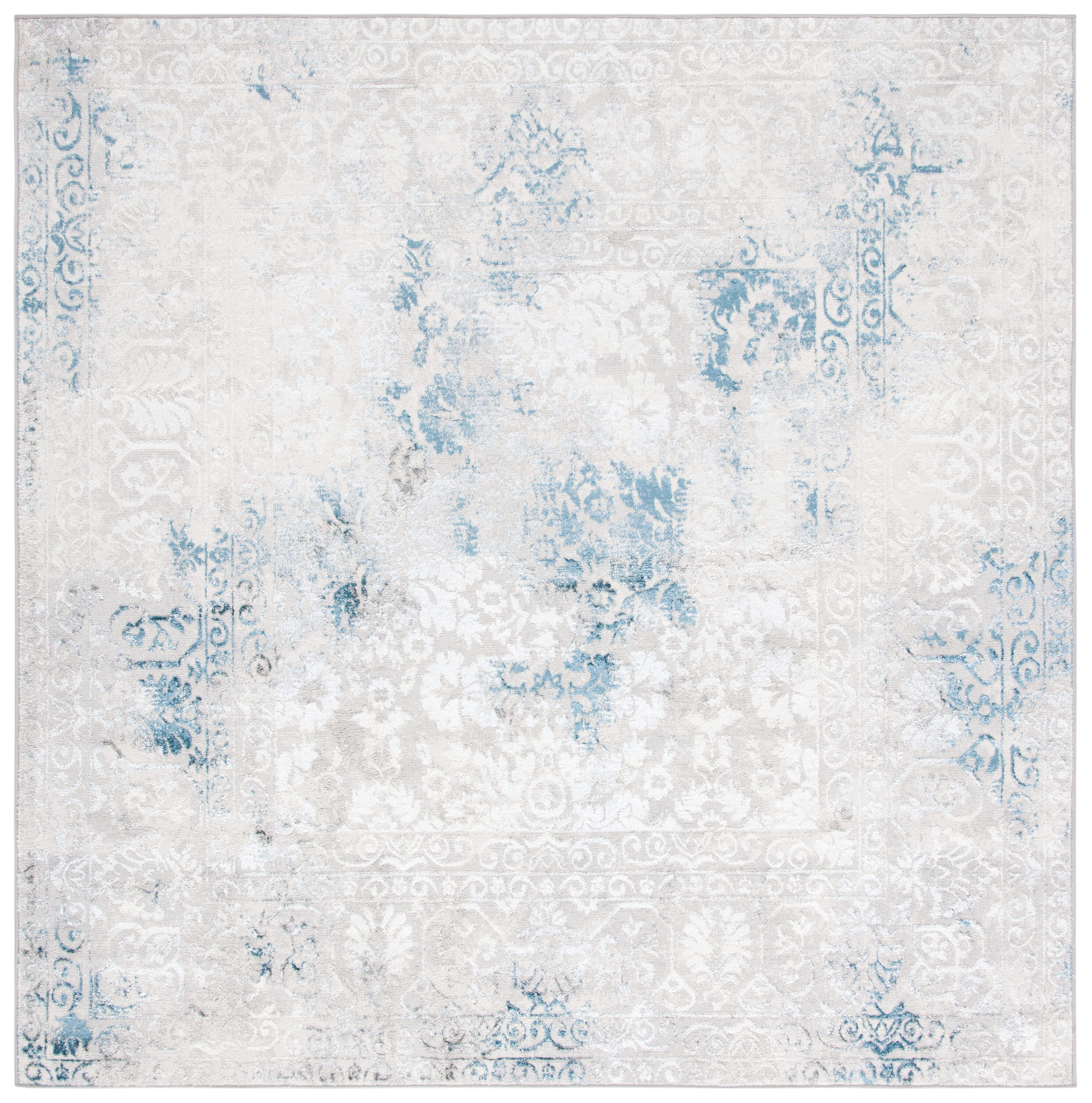 Orchard 684F Grey/Blue 7 X 7 Area Rug