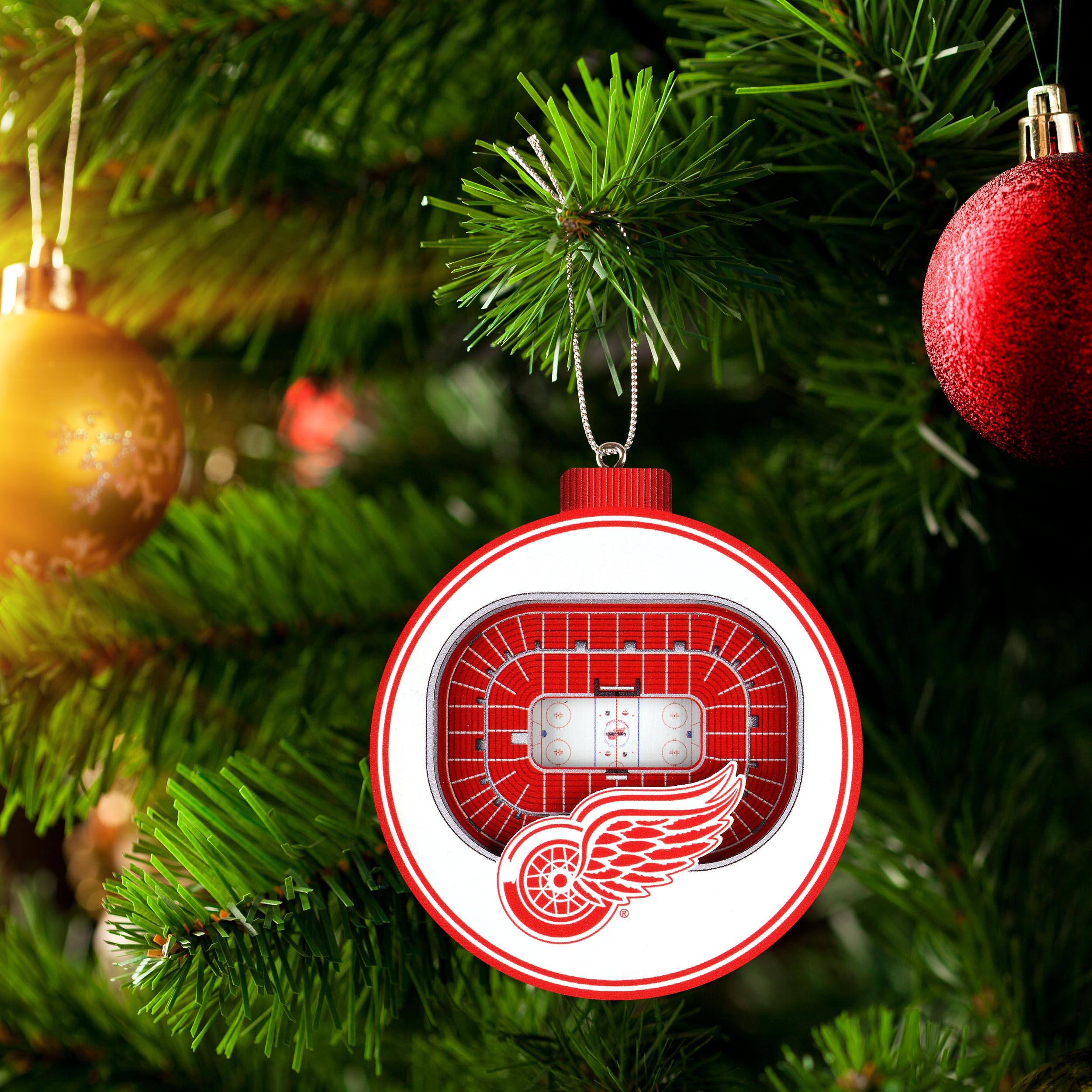 StadiumViews San Francisco 49ers Multiple Colors/Finishes Sports Indoor  Ornament Shatterproof in the Christmas Ornaments department at