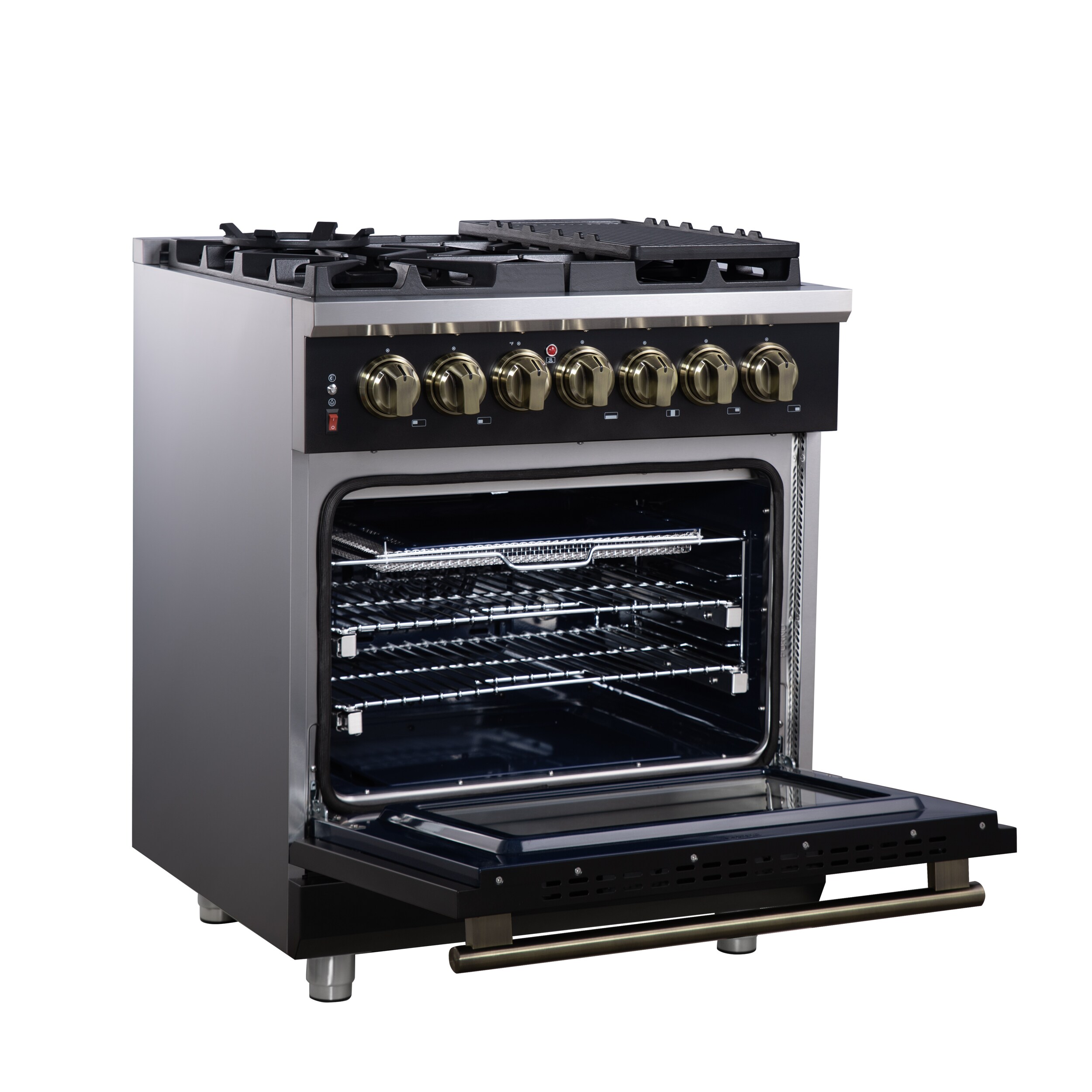 FORNO FFSGS6125-30BLK Dual-Fuel-Ranges - View #4