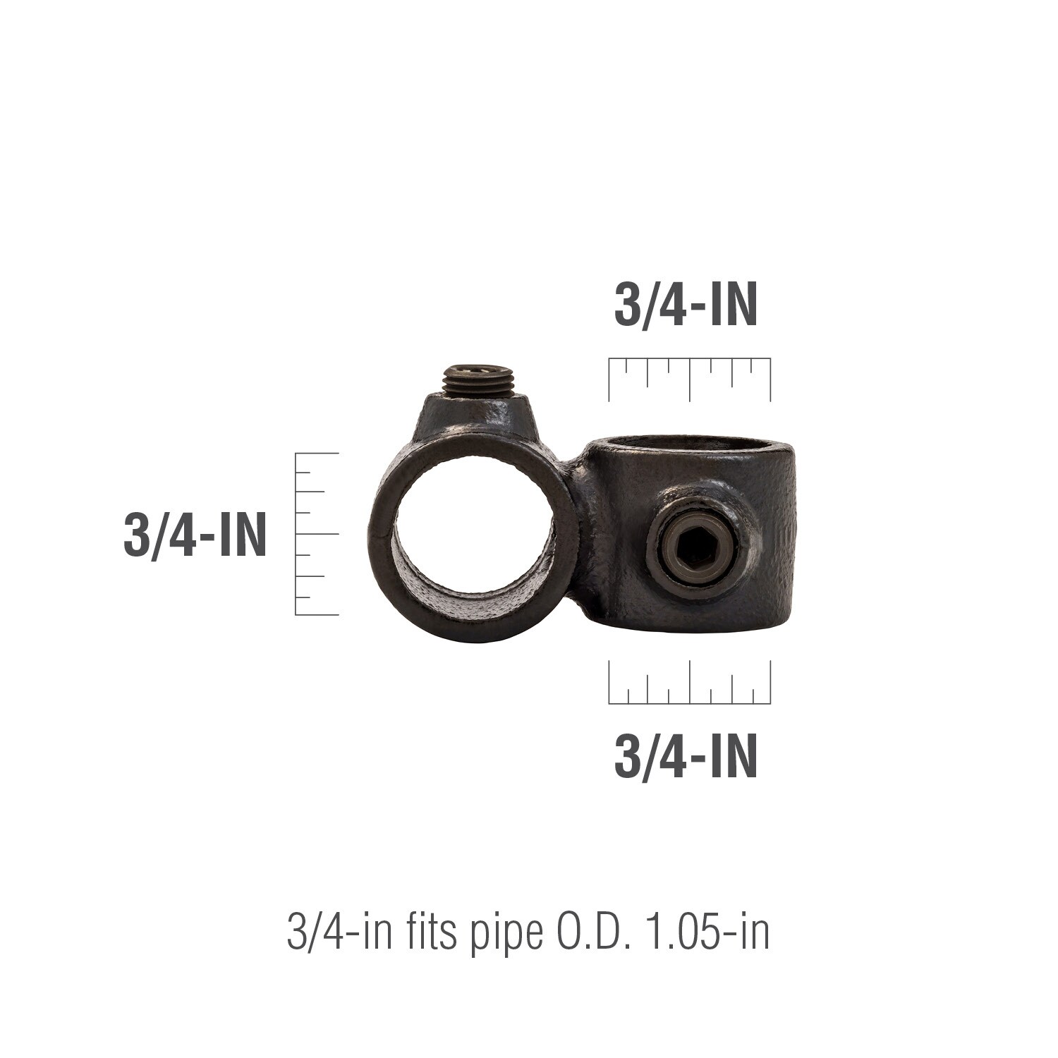 SteelTek 686-104HC Structural-Pipe-Fittings - View #3