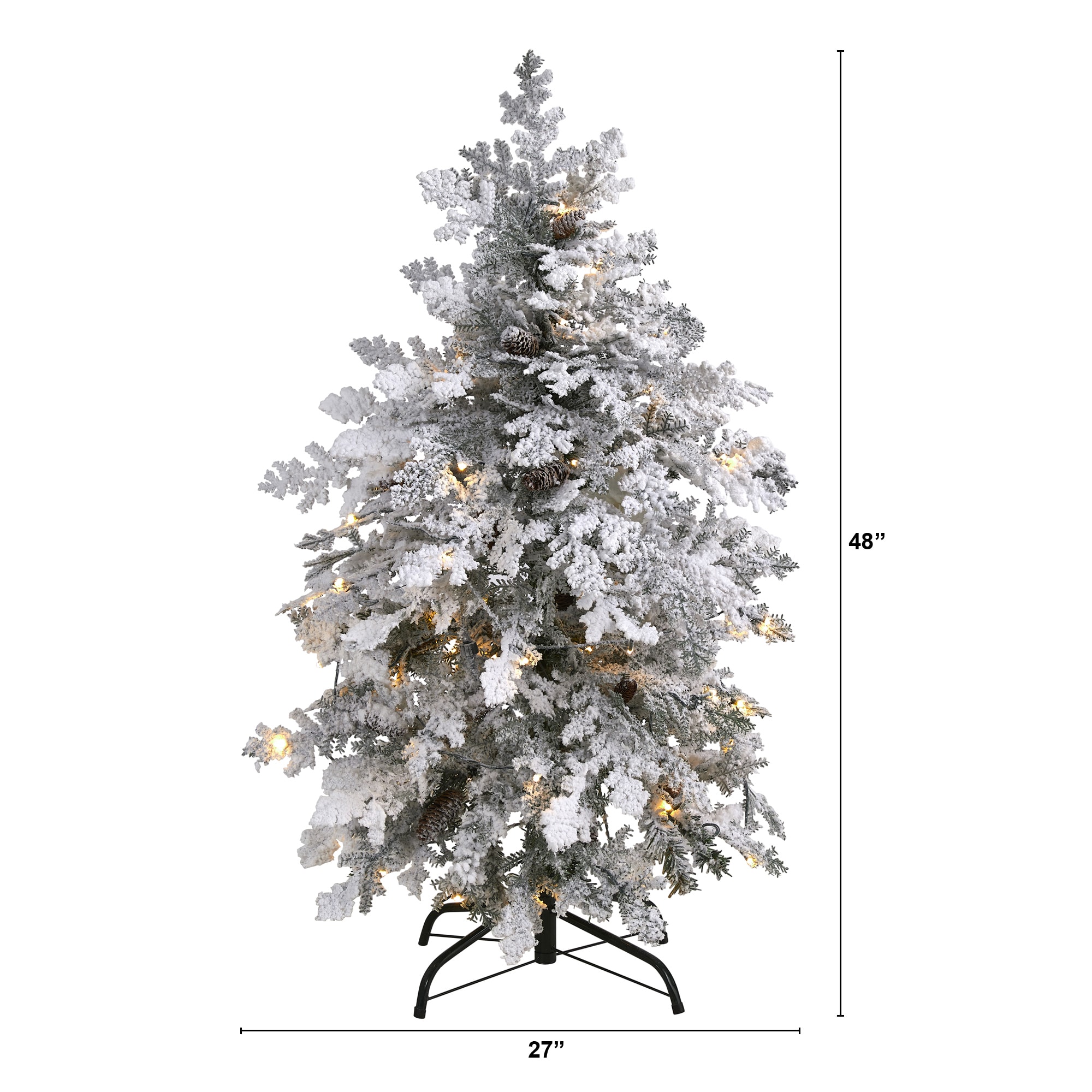Nearly Natural T1792 Artificial-Christmas-Trees - View #3