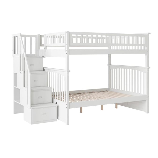 Atlantic Furniture Columbia Staircase, Full Stairs Bunk Bed
