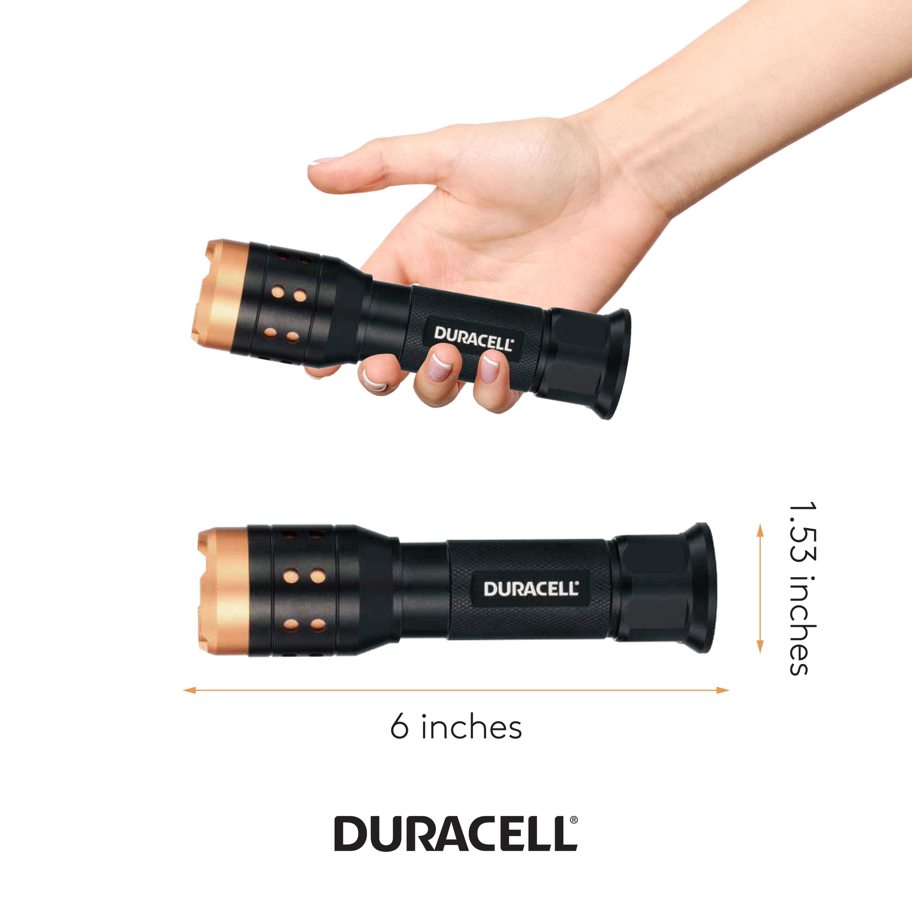 Duracell 700-Lumen Modes LED Flashlight (AAA Battery Included) in the  Flashlights department at