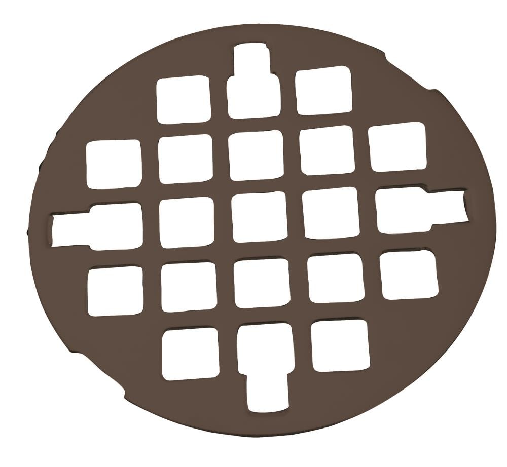 WESTBRASS D318-12 Casper Snap-in Shower Strainer In Oil Rubbed Bronze