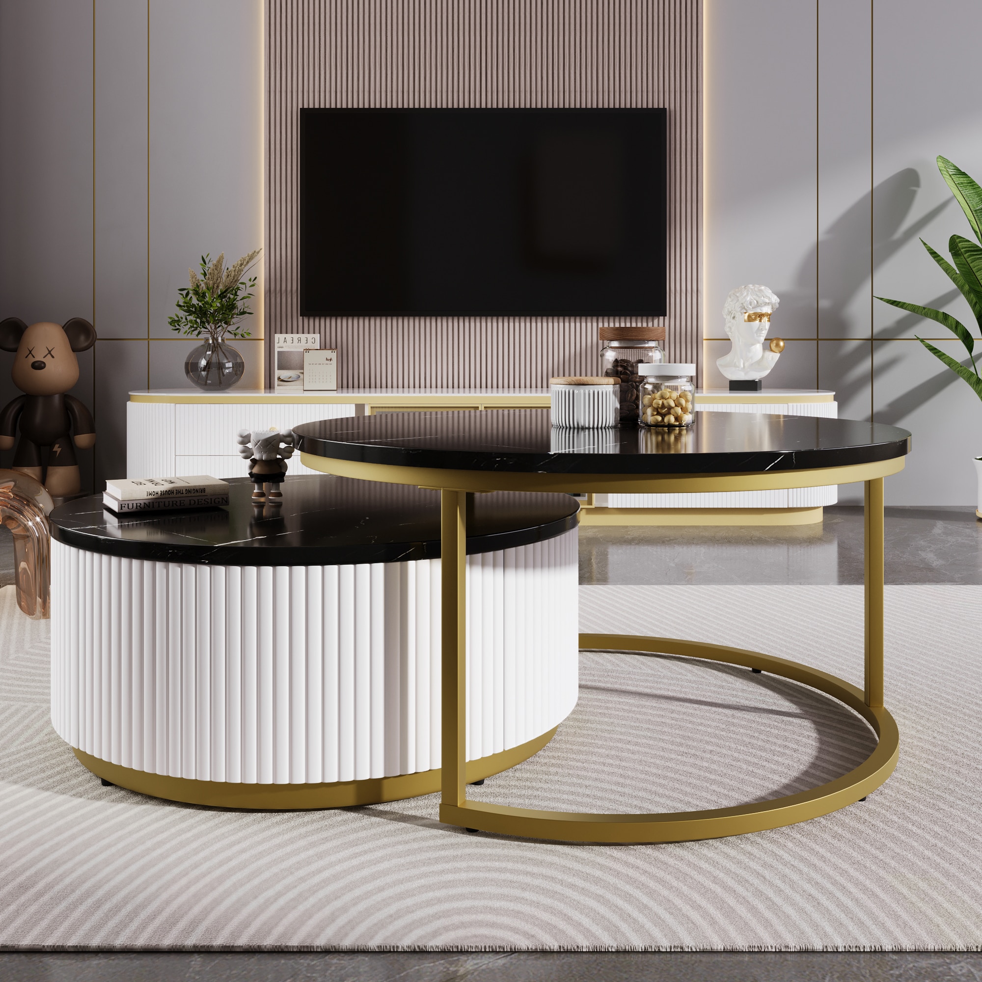 ModernLuxe L3P-N735P254992B Coffee-Tables - View #3