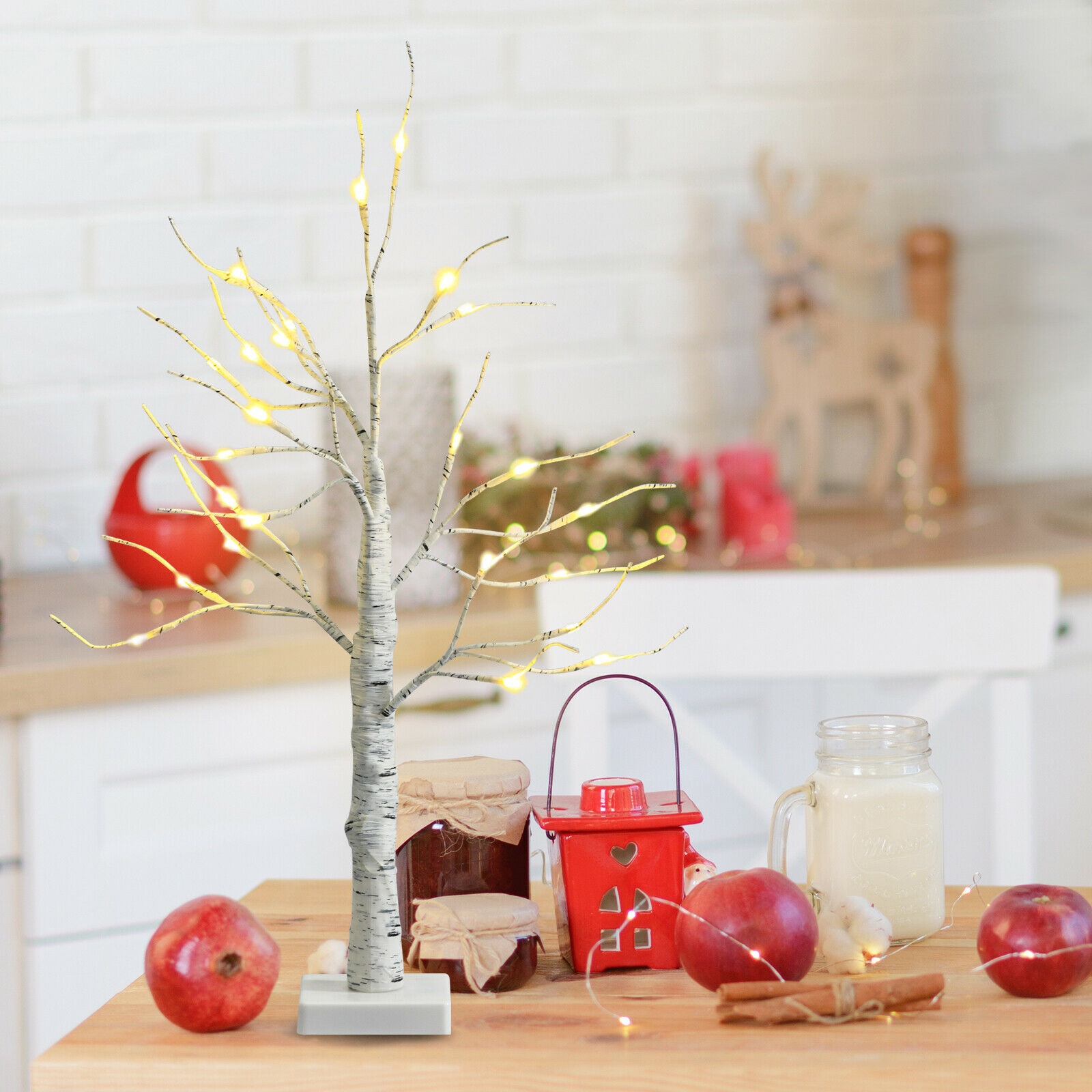 WELLFOR CM-HWY-22079 Table-Christmas-Decorations - View #3