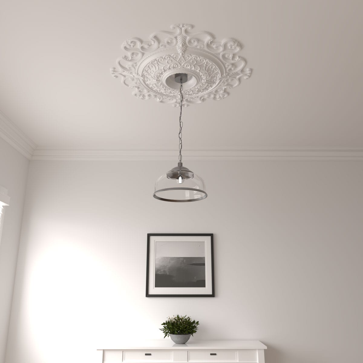 Ekena Millwork CM38OL Ceiling-Medallions - View #7