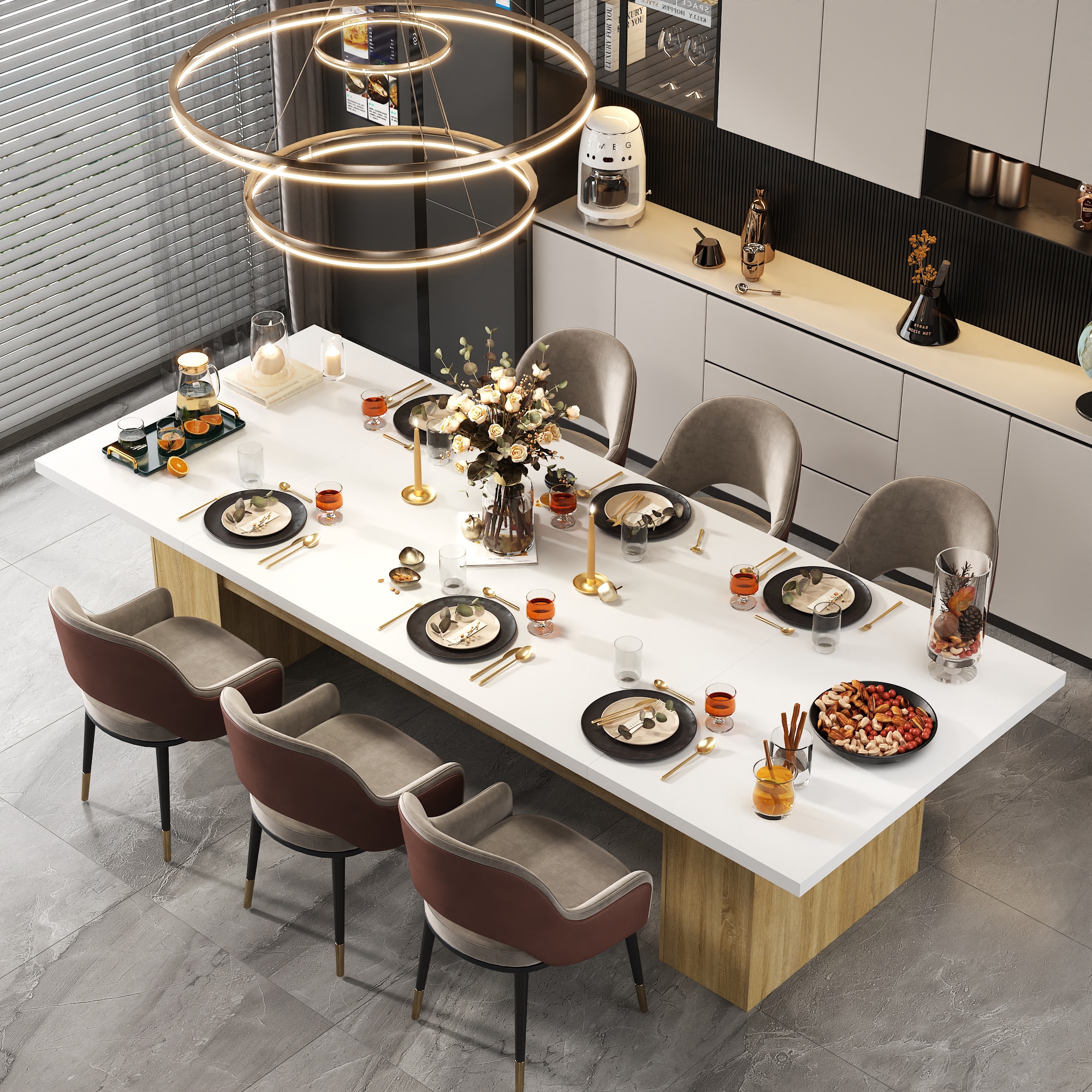 FUFU&GAGA KF210253-01+02 Dining-Tables - View #2