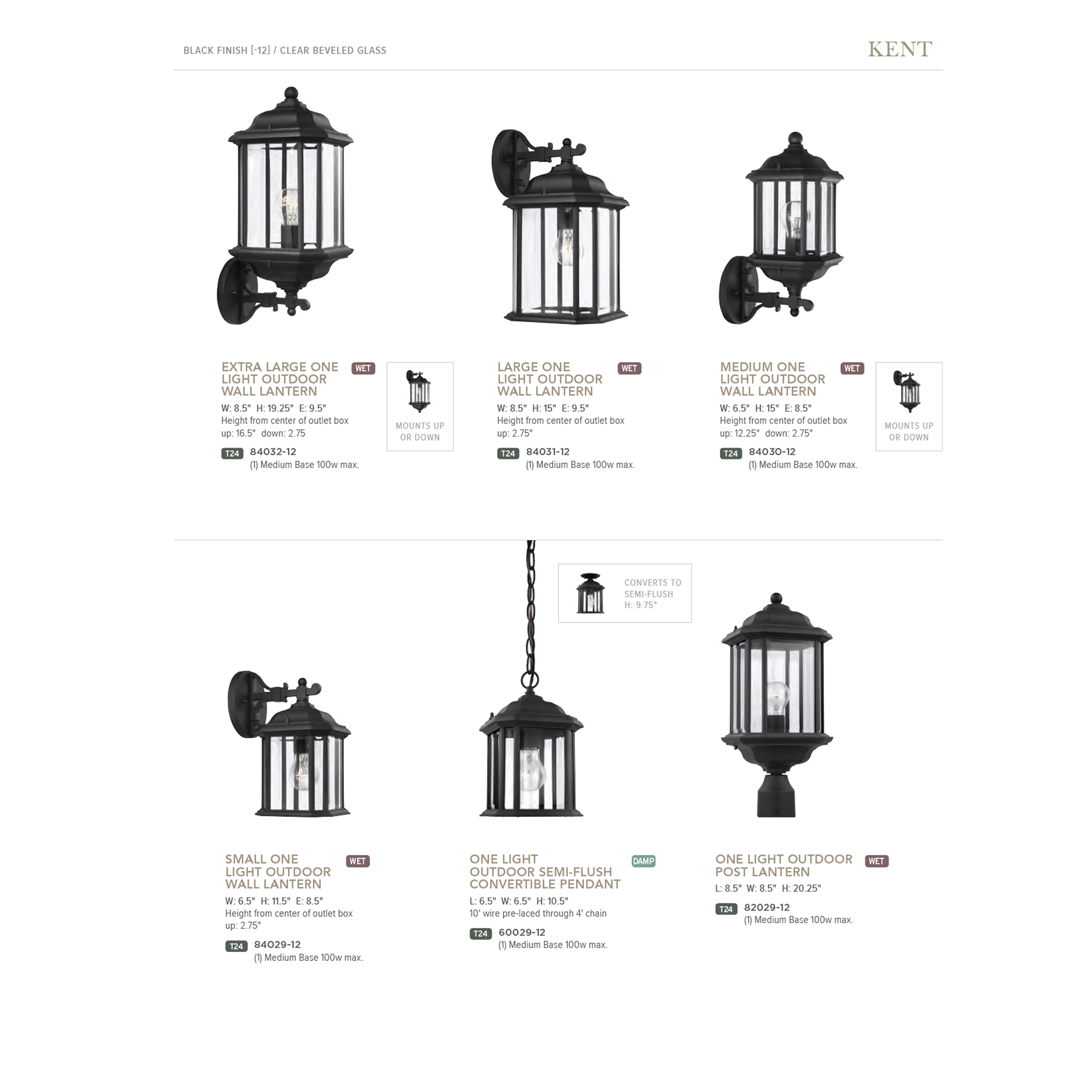 Generation Lighting 84031-12 Outdoor-Wall-Lighting - View #4