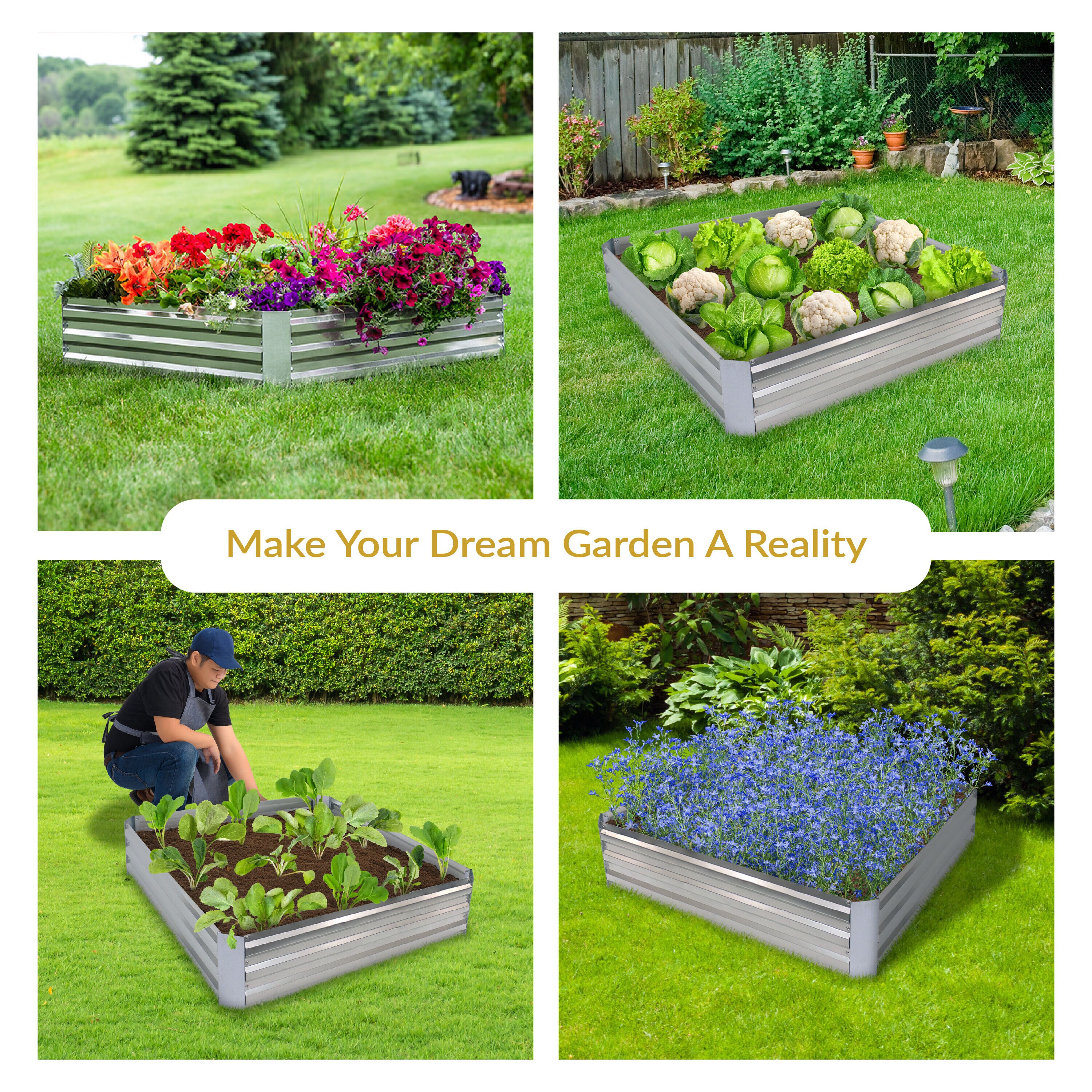 Sunnydaze Decor NPH-632 Raised-Garden-Beds - View #4