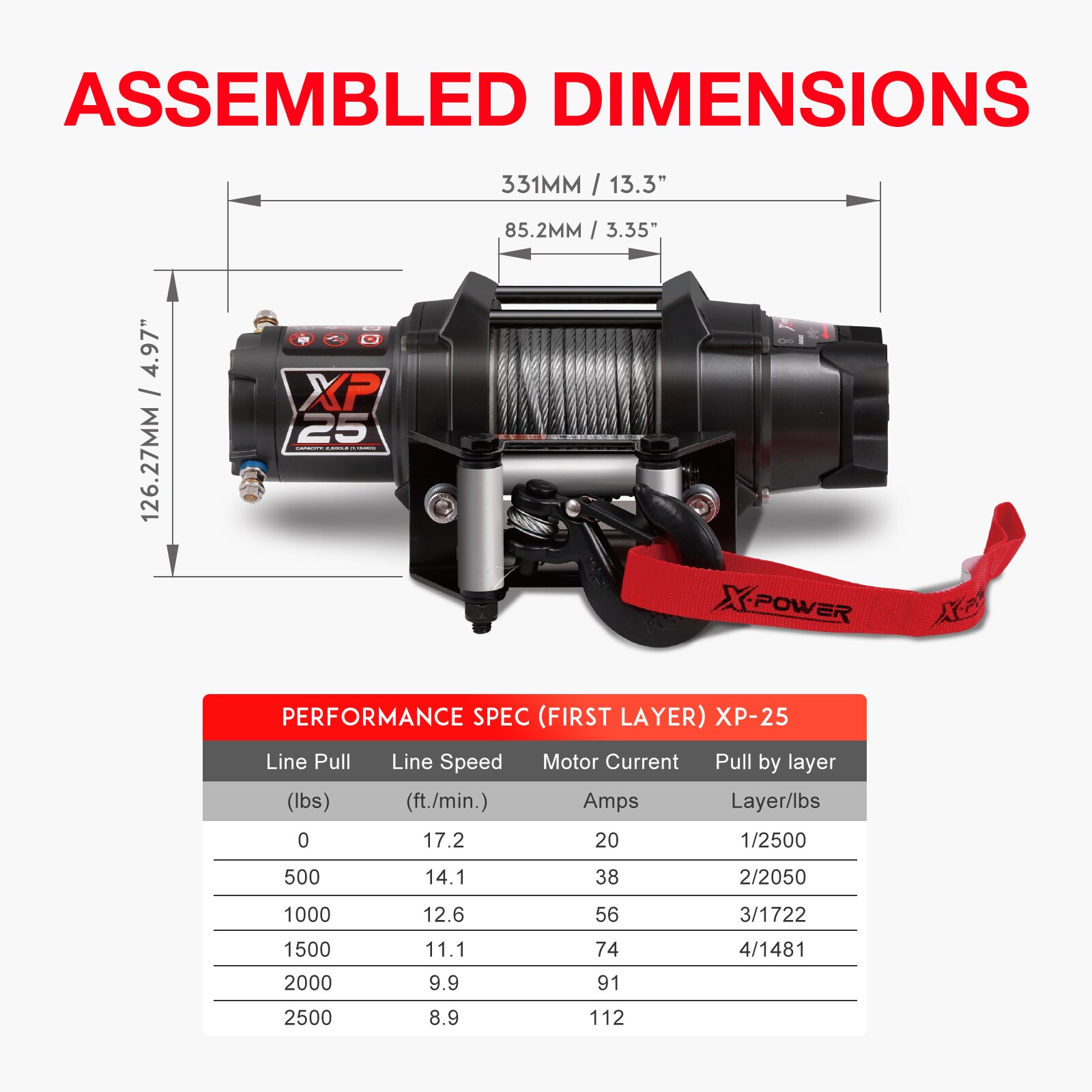 X-POWER 10802015 Winches-Accessories - View #7