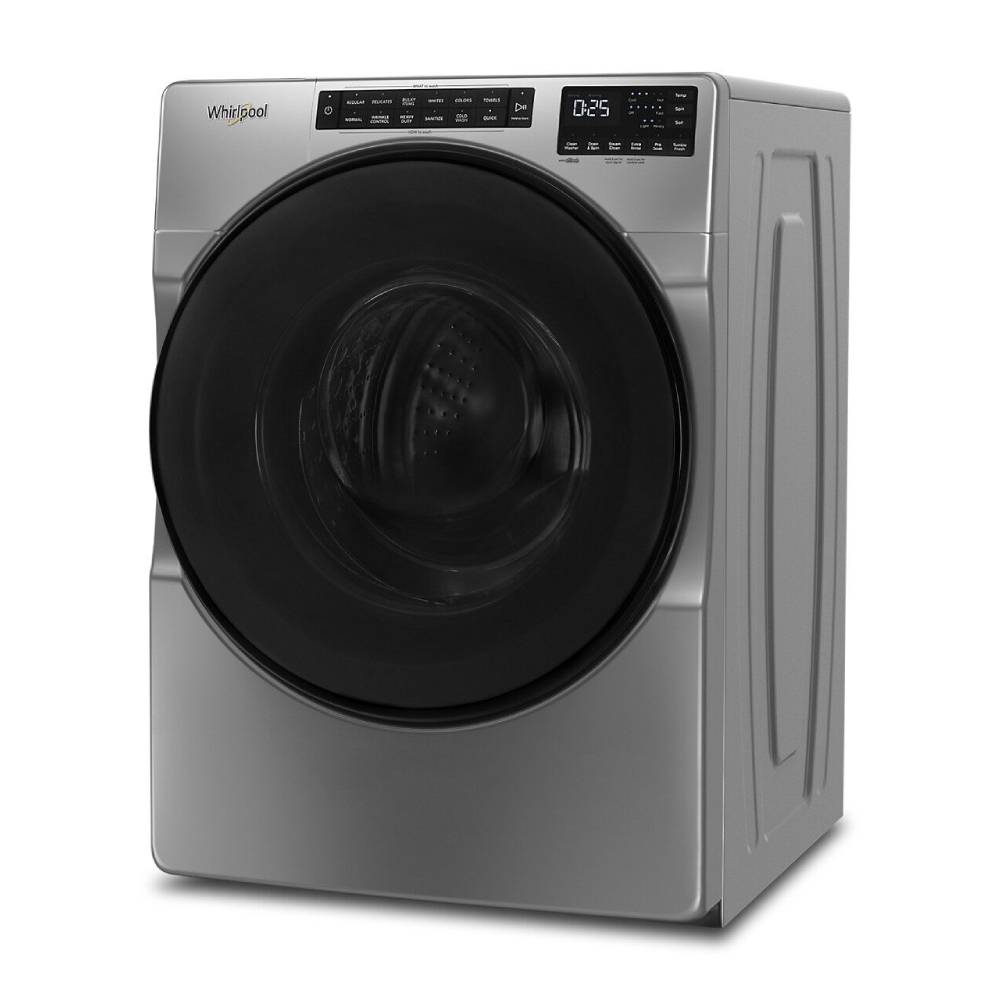 Whirlpool 4.5-cu ft High Efficiency Stackable Steam Cycle Front-Load Washer  (White) ENERGY STAR