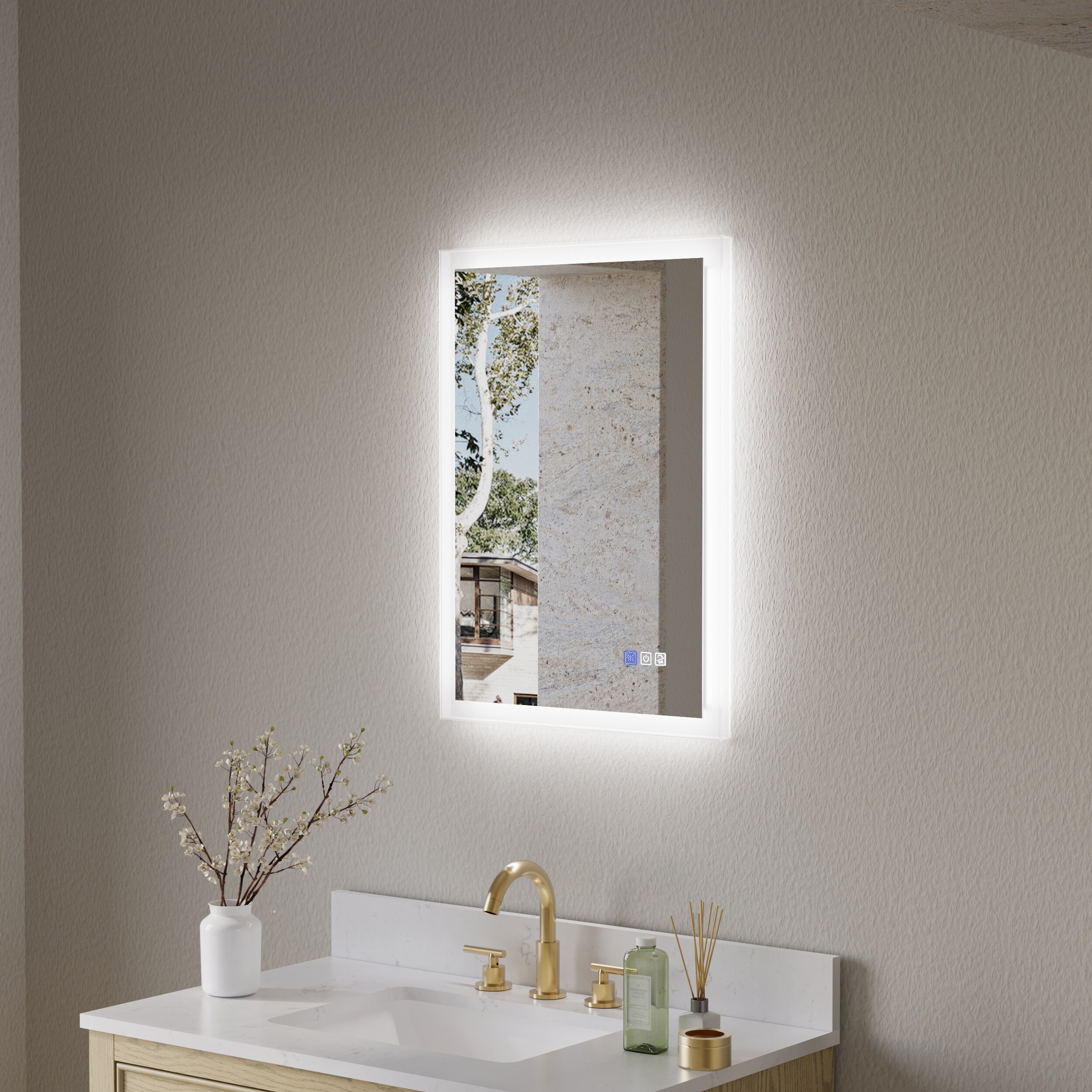 WELLFOR W7MRL2028 Framed-Bath-Mirrors - View #4
