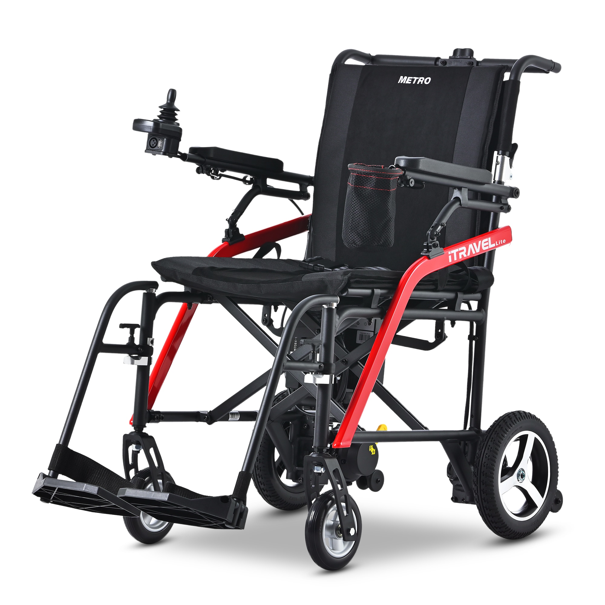 Xspracer ML-EW0004 Intelligent Lightweight Foldable Electric Wheelchairs- Black