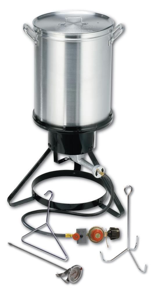 Masterbuilt 30Quart 20lb Cylinder Piezo Ignition Gas Turkey Fryer in