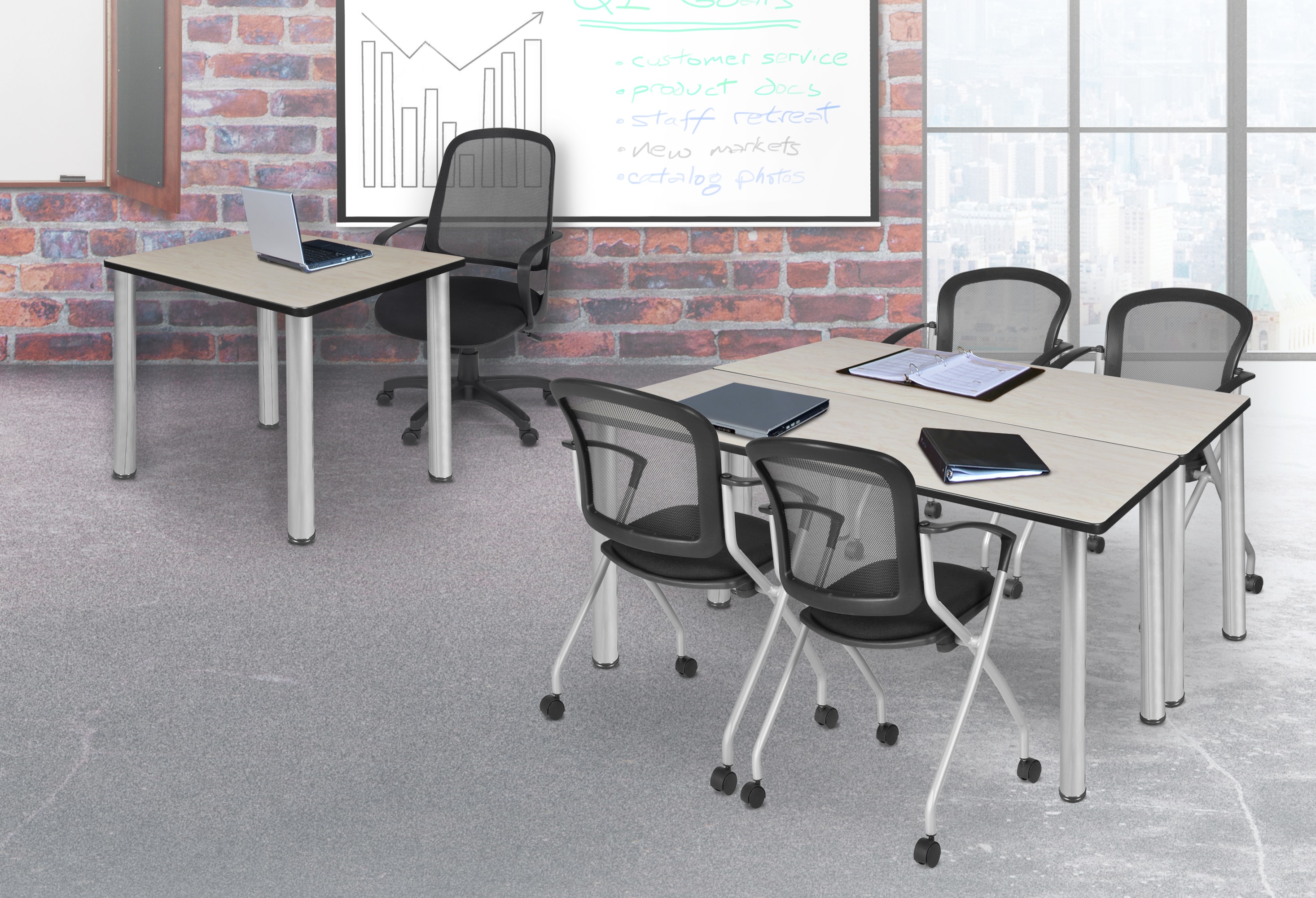 Regency MT6624PLBPCM Office-Tables - View #6