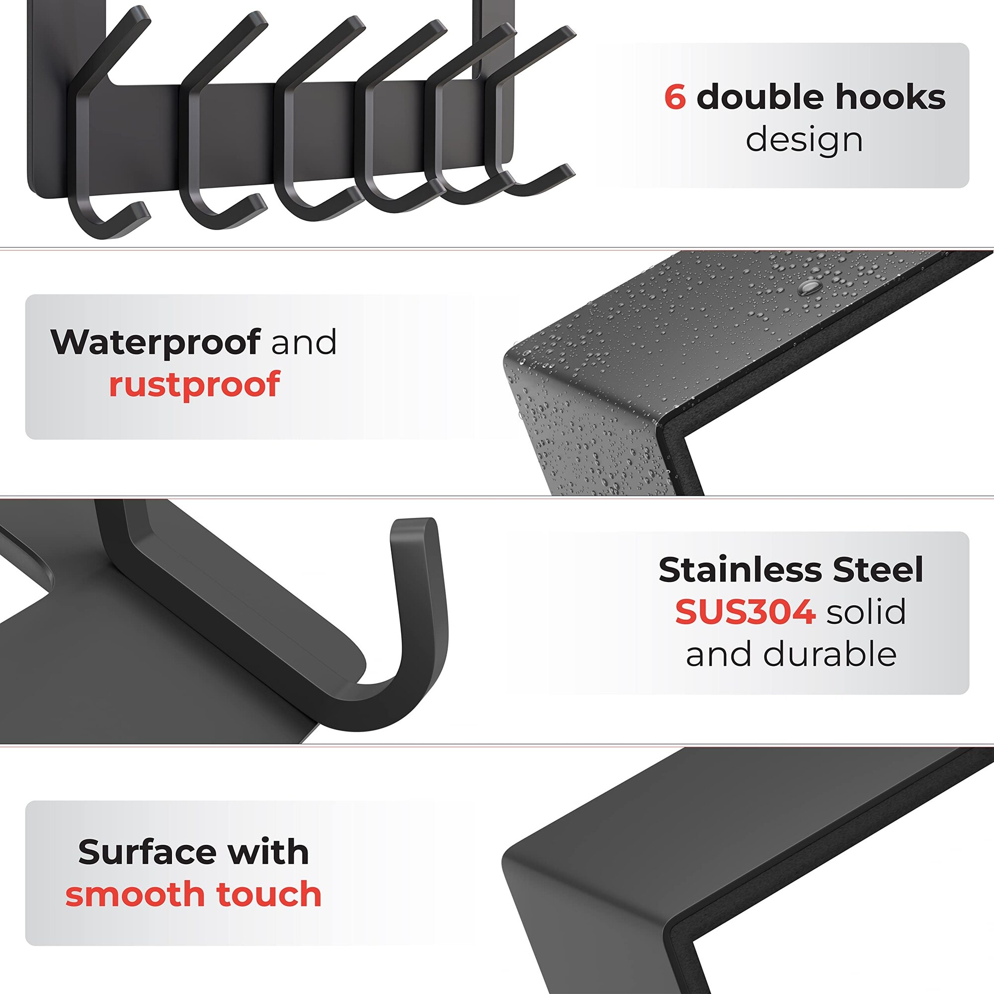 Numhew NHDREW20119 Decorative-Wall-Hooks - View #3