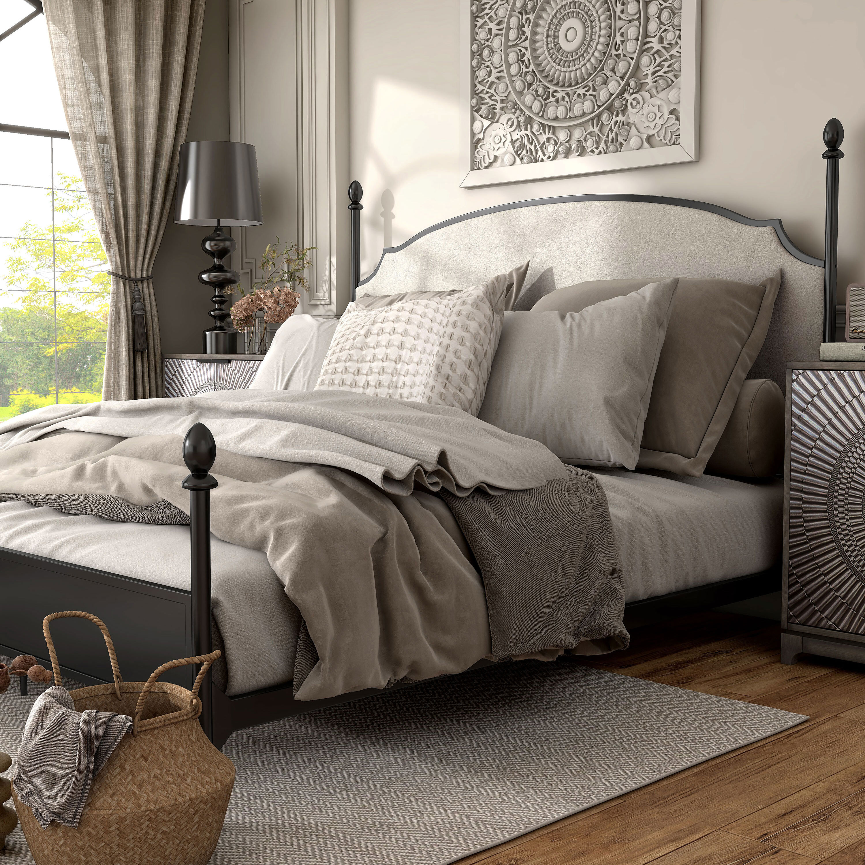 Furniture of America IDF-7485WH-EK beds - View #7