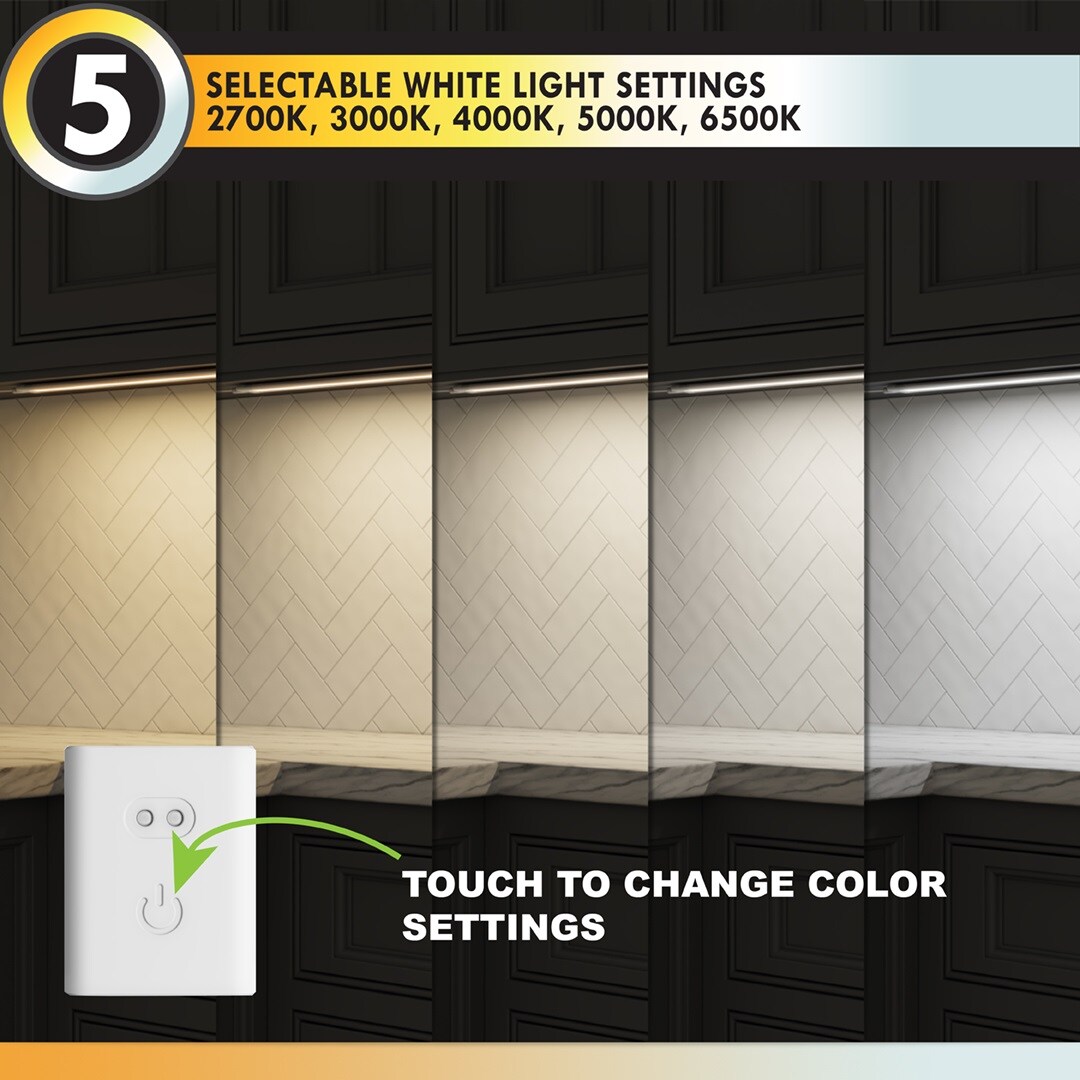 Good Earth Lighting UC1306-WH1-09LFC-G Led-Cabinet-Lighting - View #4
