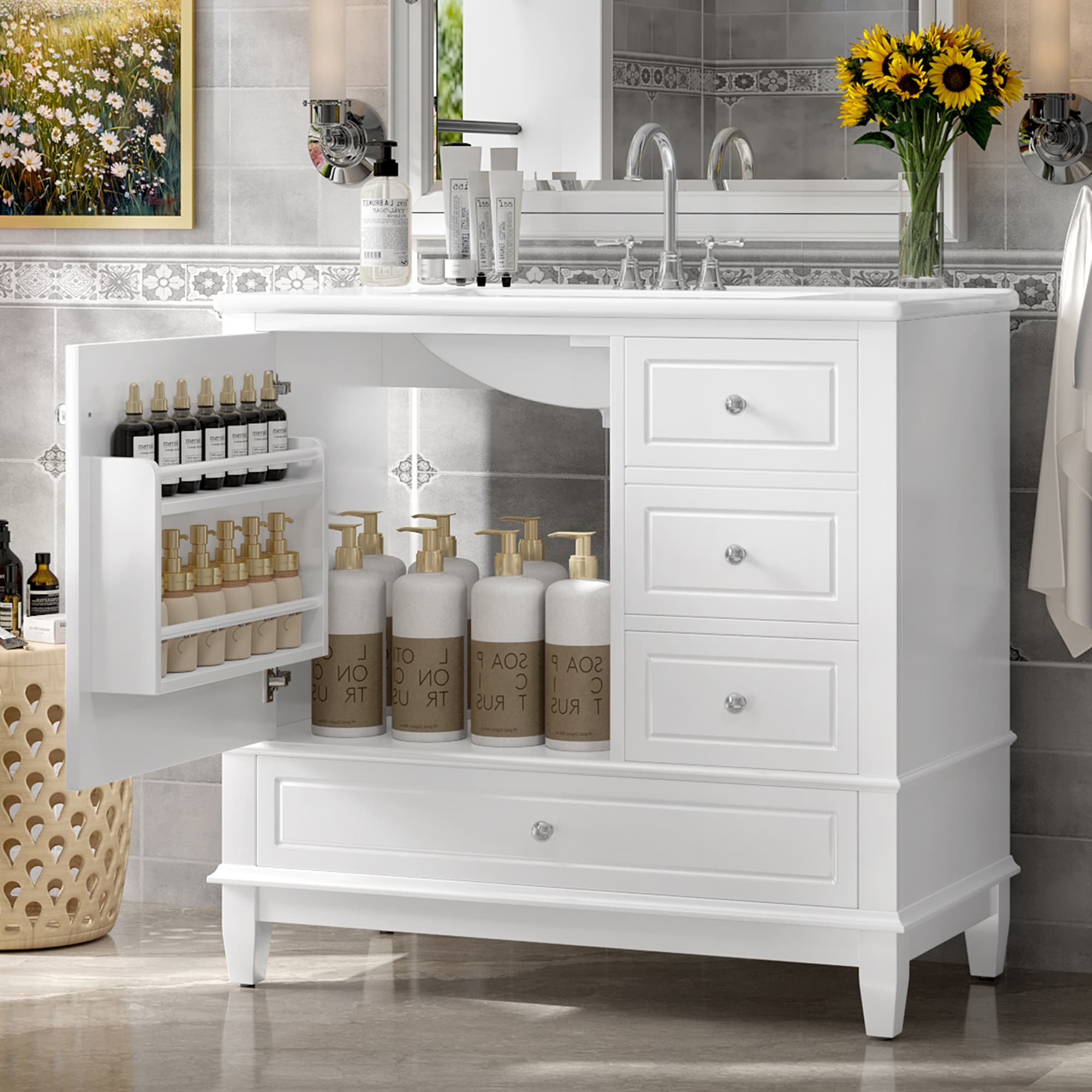 AAZJ BY-N725P296576K Bath-Vanity-Combo - View #2