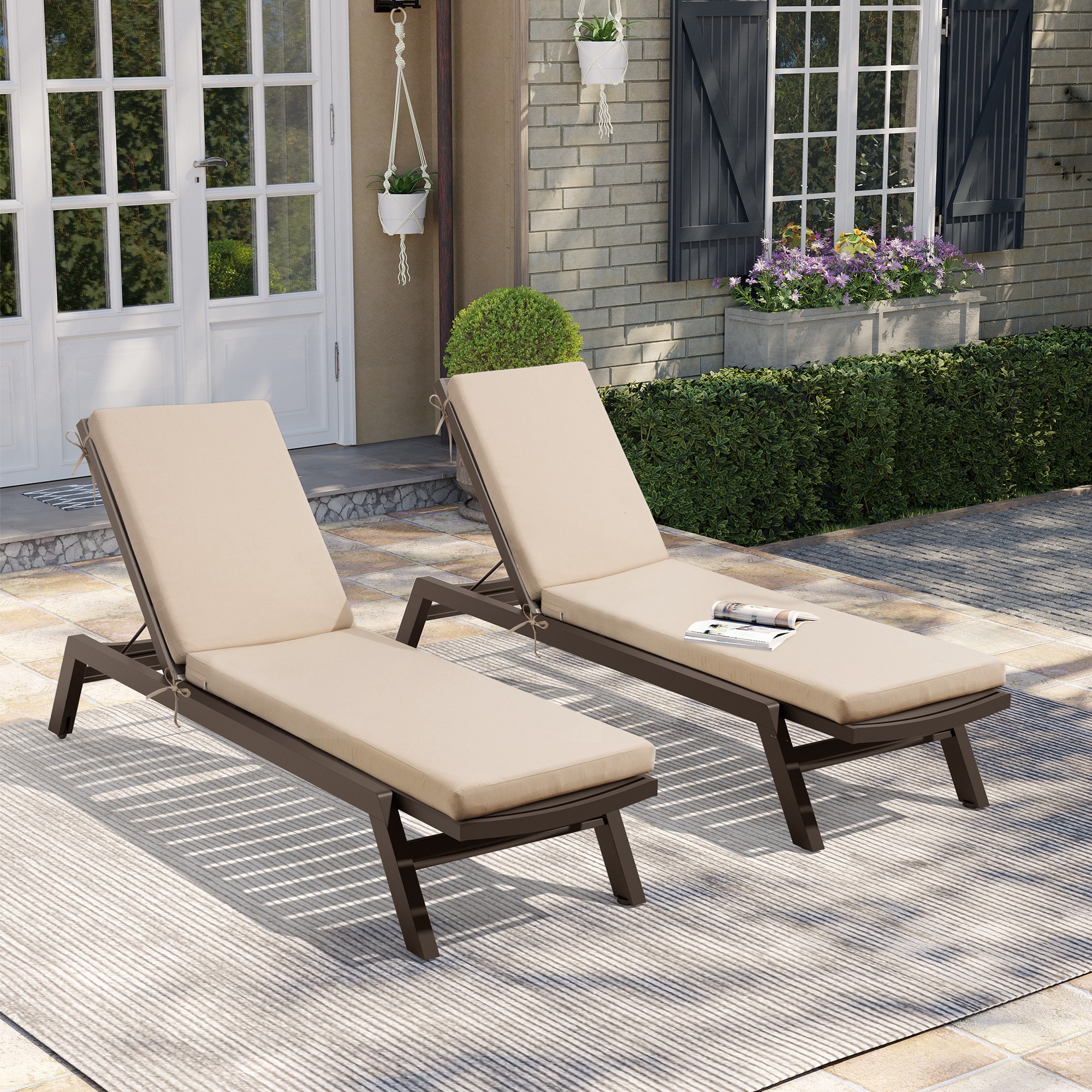 Pellebant ST25-CU001BEI80-1 Patio-Furniture-Cushions - View #7