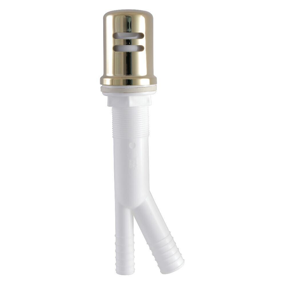 Kingston Brass KING19849  K811PB Traditional Trimscape Air Gap for Dish Washer- Polished Brass