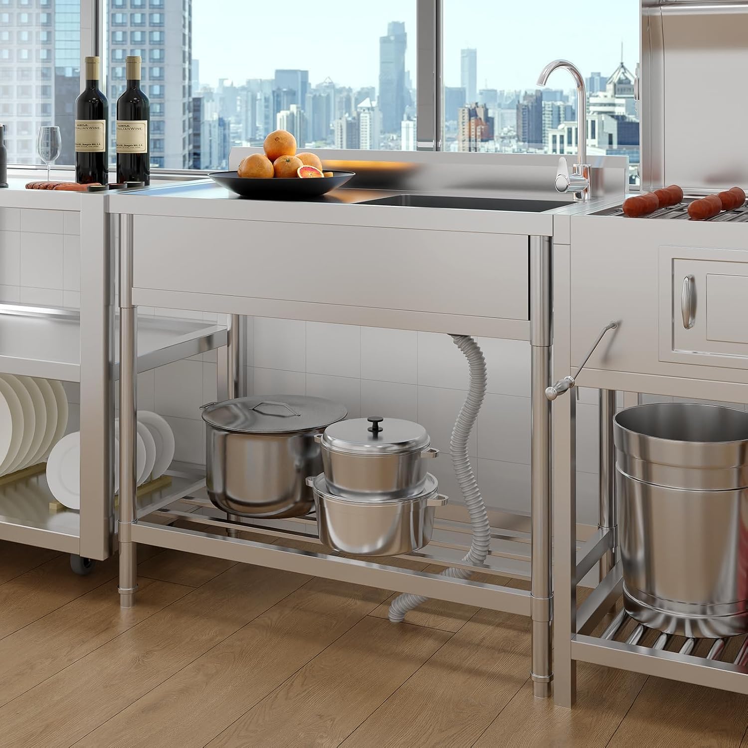 Garvee PJL-PHO-138KD66Z Laundry-Tubs-Utility-Sinks - View #2