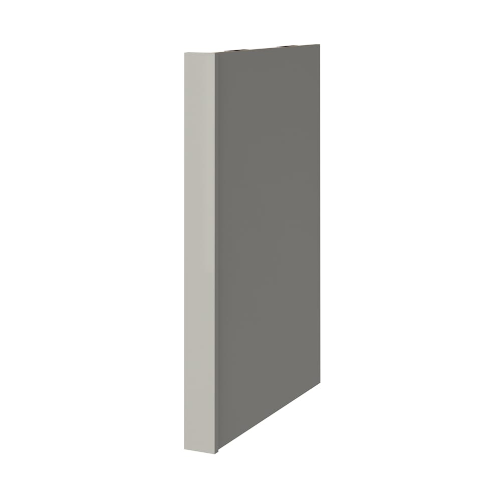 allen + roth 58313 Stonewall Cabinet End Panel 3-in W x 34.5-in H x 24-in D Stone Painted (Dishwasher Cabinet End Panel)