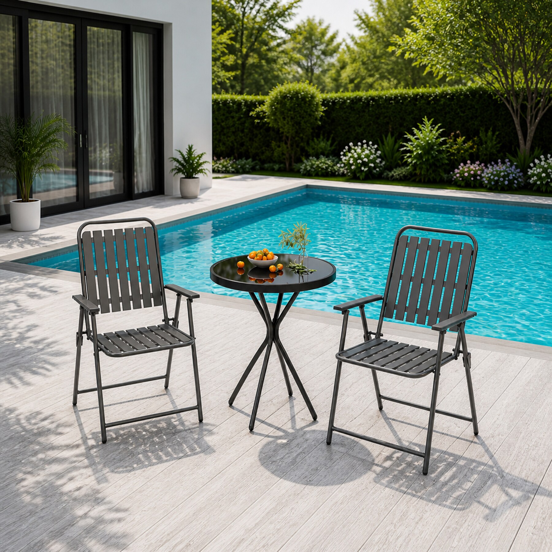 SINOFURN SYG1100018GY Patio-Conversation-Sets - View #2