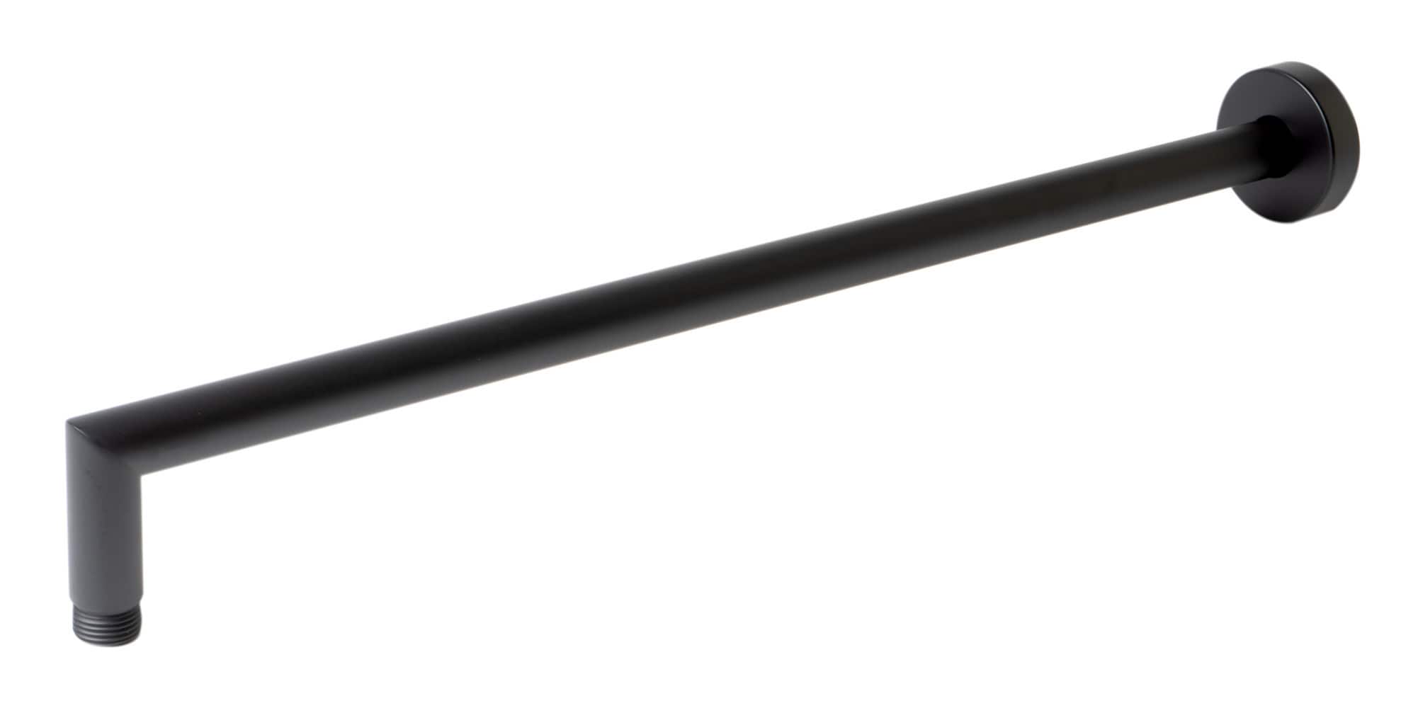 ALFI ABSA20R-BM Black Matte 20" Round Wall Shower Arm