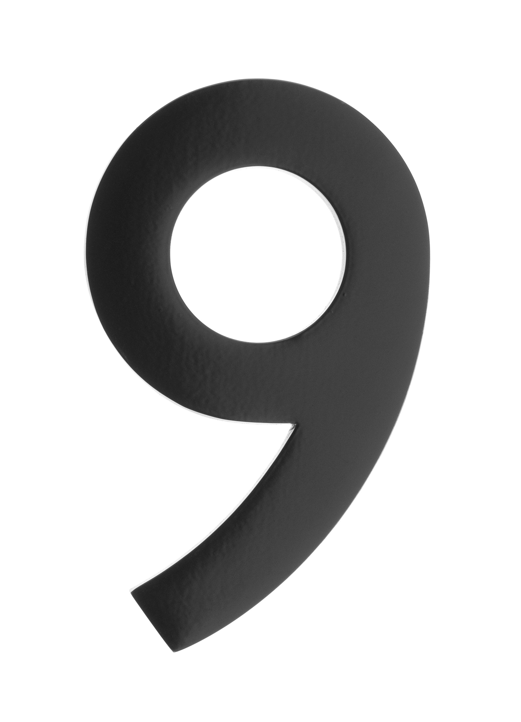 Architectural Mailboxes 3585B-9 5-in Black Number 9