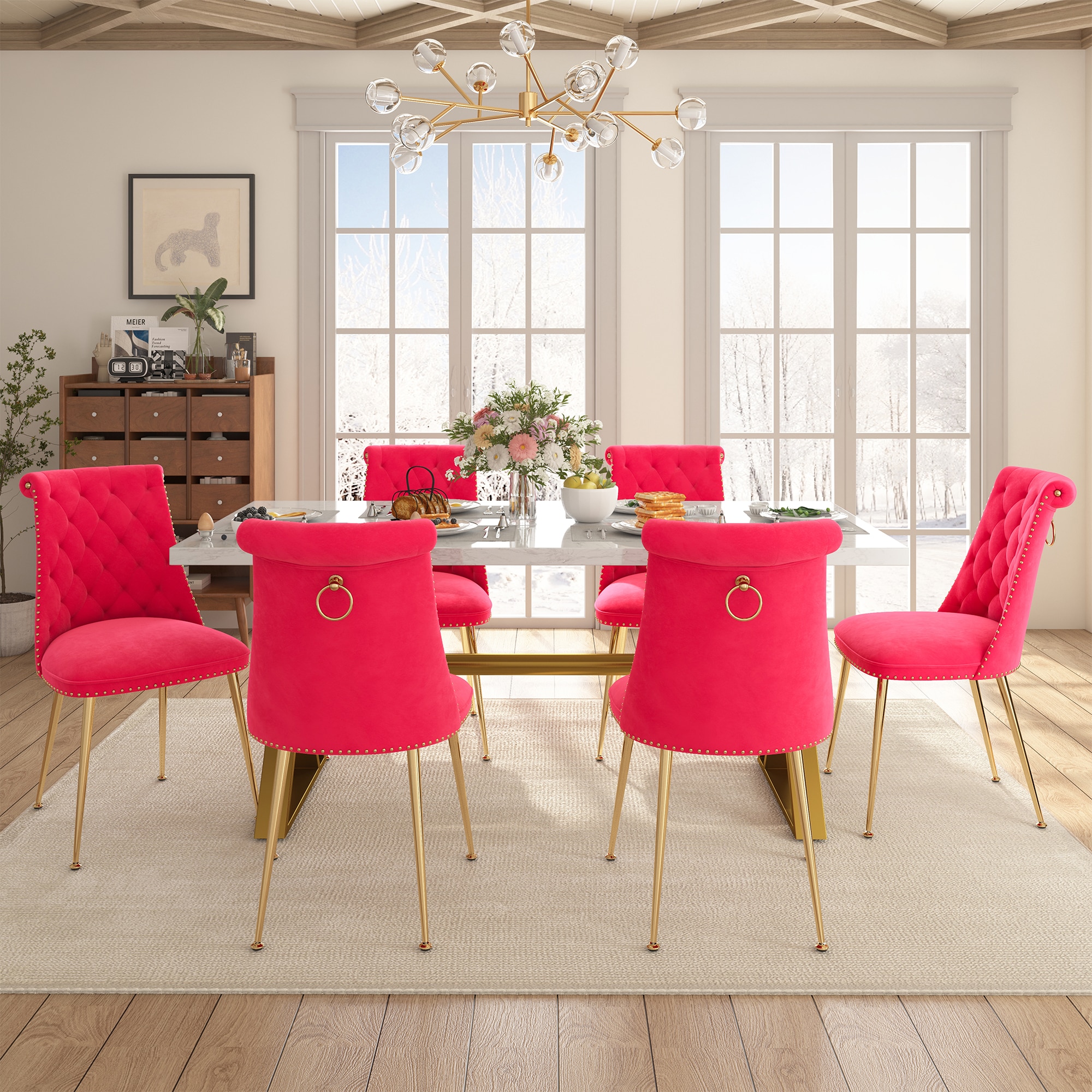 Clihome CL-DLS703ROSE Dining-Sets - View #2