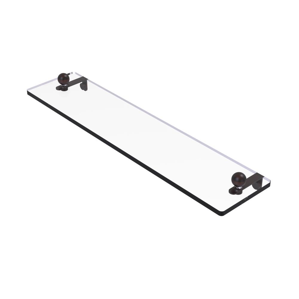 Allied Brass PR-1/16-VB Prestige Regal Venetian Bronze 1-Tier Wall Mount Bathroom Shelf (16-in X 3-in X 5-in)