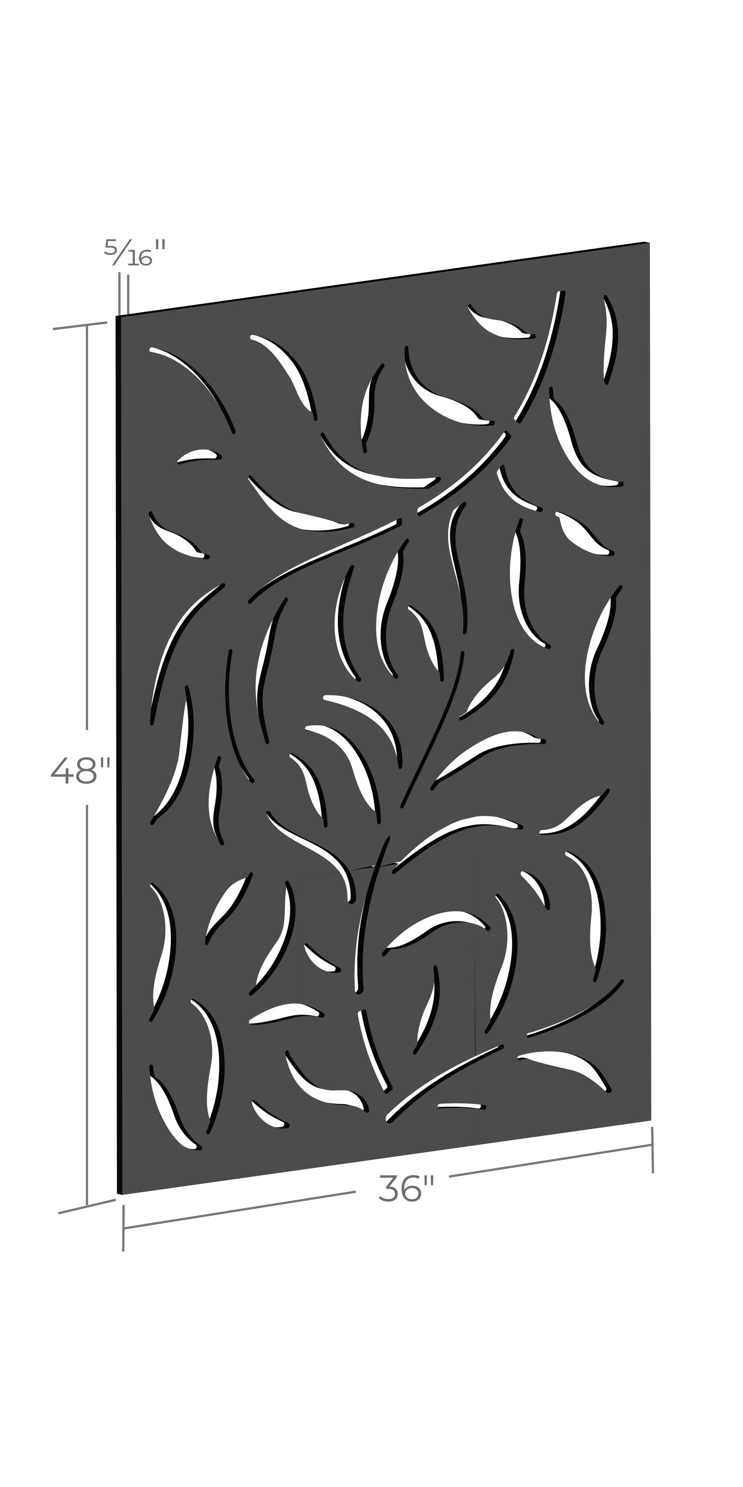 OUTDECO USADSWL2-BL lattice - View #7