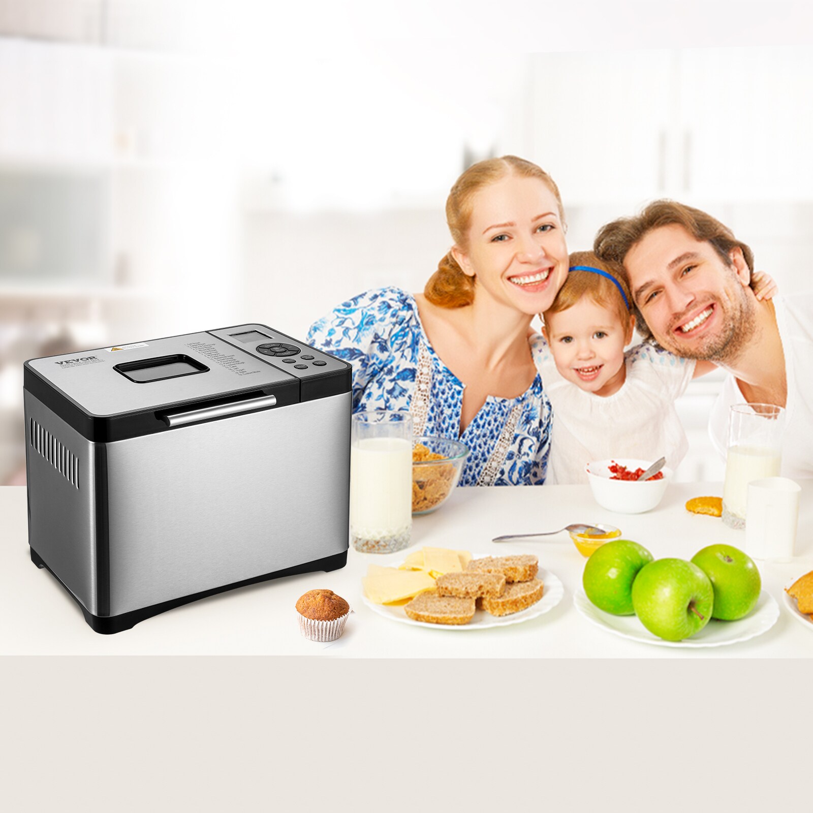 VEVOR MBJBXG2LB650W7PBMV1 Bread-Makers - View #2