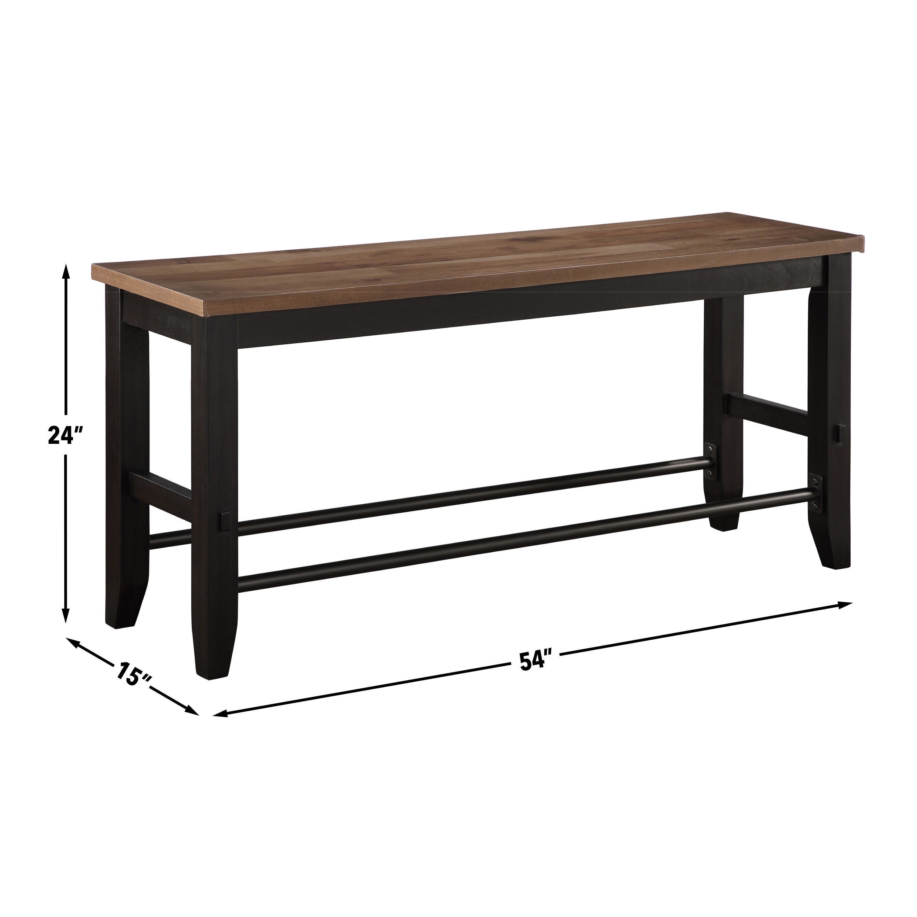 Steve Silver BEM500CCBN Dining-Benches - View #4