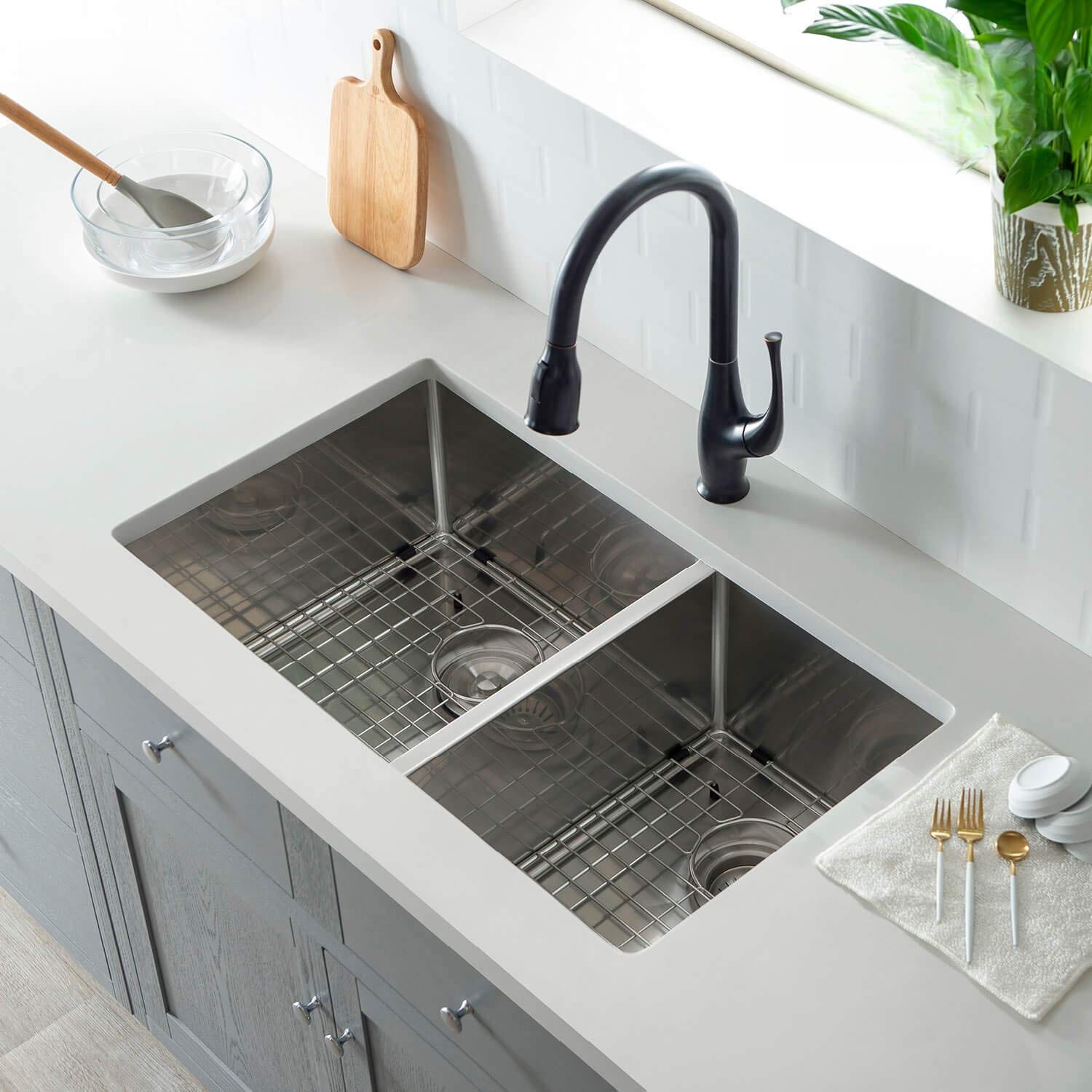 Innobule LS-K1-D33-BS Kitchen-Sinks - View #7