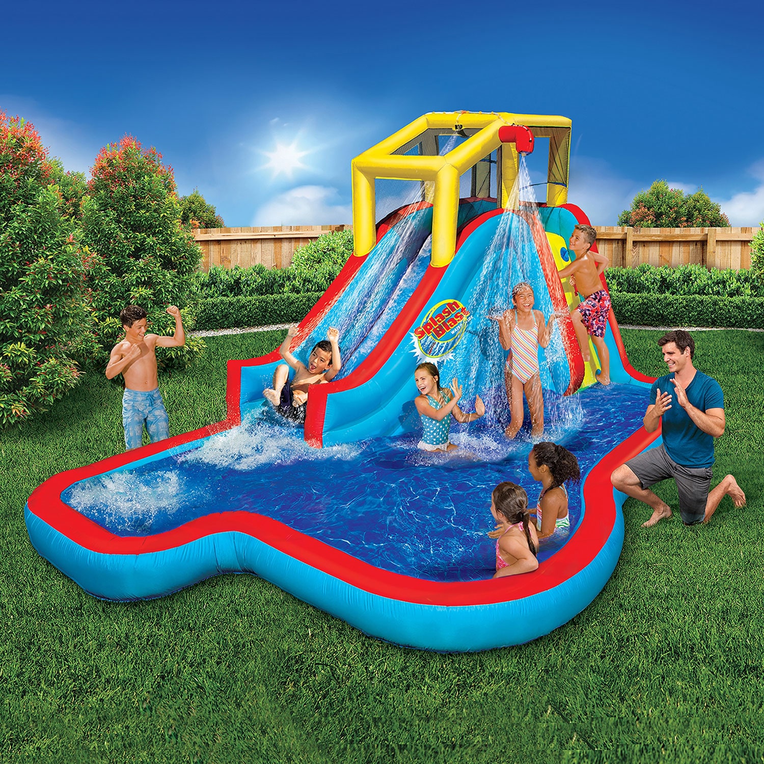 Banzai 184-in PVC in the Bounce Houses department at Lowes.com