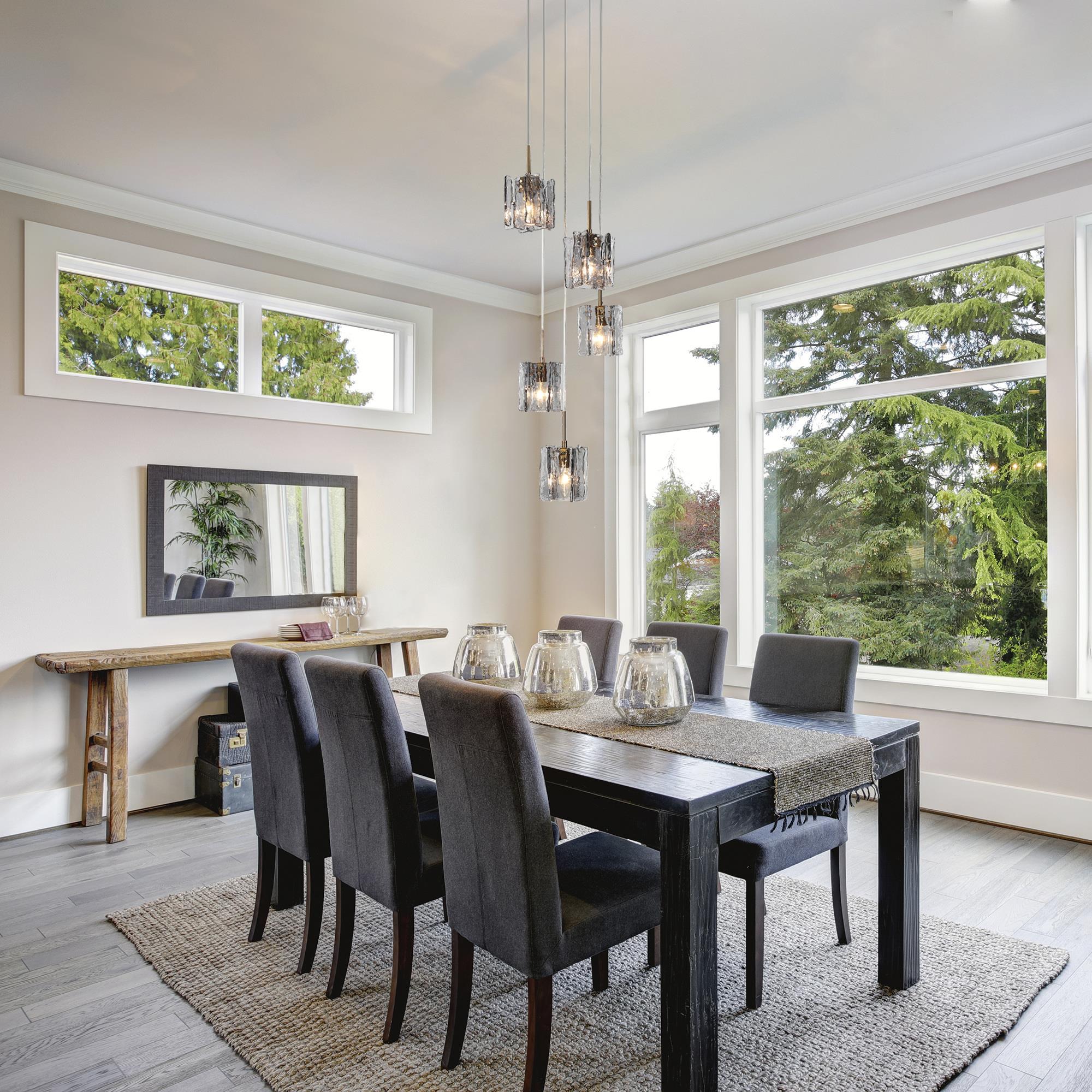 LNC Echonalyri 5 -Light Matte Black Modern/contemporary Crystal For Use in Bedrooms, Dining Rooms, Foyers, Kitchens, Living Rooms Chandelier LNC Echonalyri 5 -Light Matte Black Modern/contemporary Crystal For Use in Bedrooms, Dining Rooms, Foyers, Kitchens, Living Rooms Chandelier