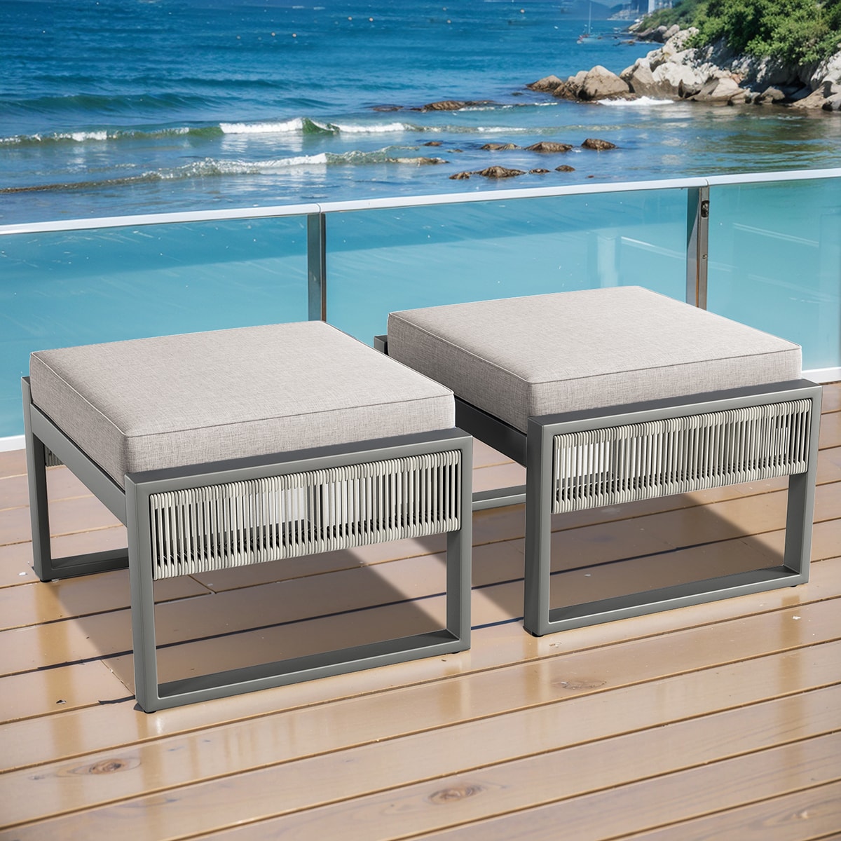 Rilyson FSFHGW40-8 Stools-Ottomans - View #2