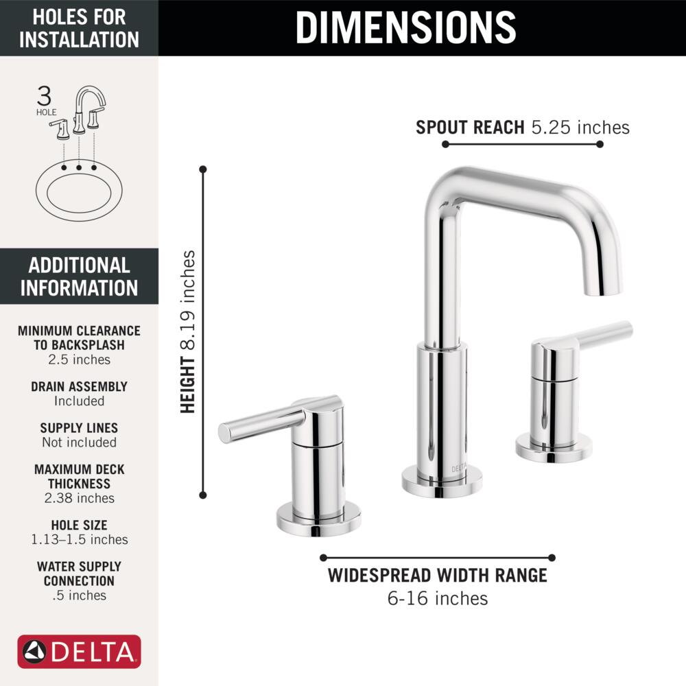 Delta 35849LF Lavatory-Faucets - View #4