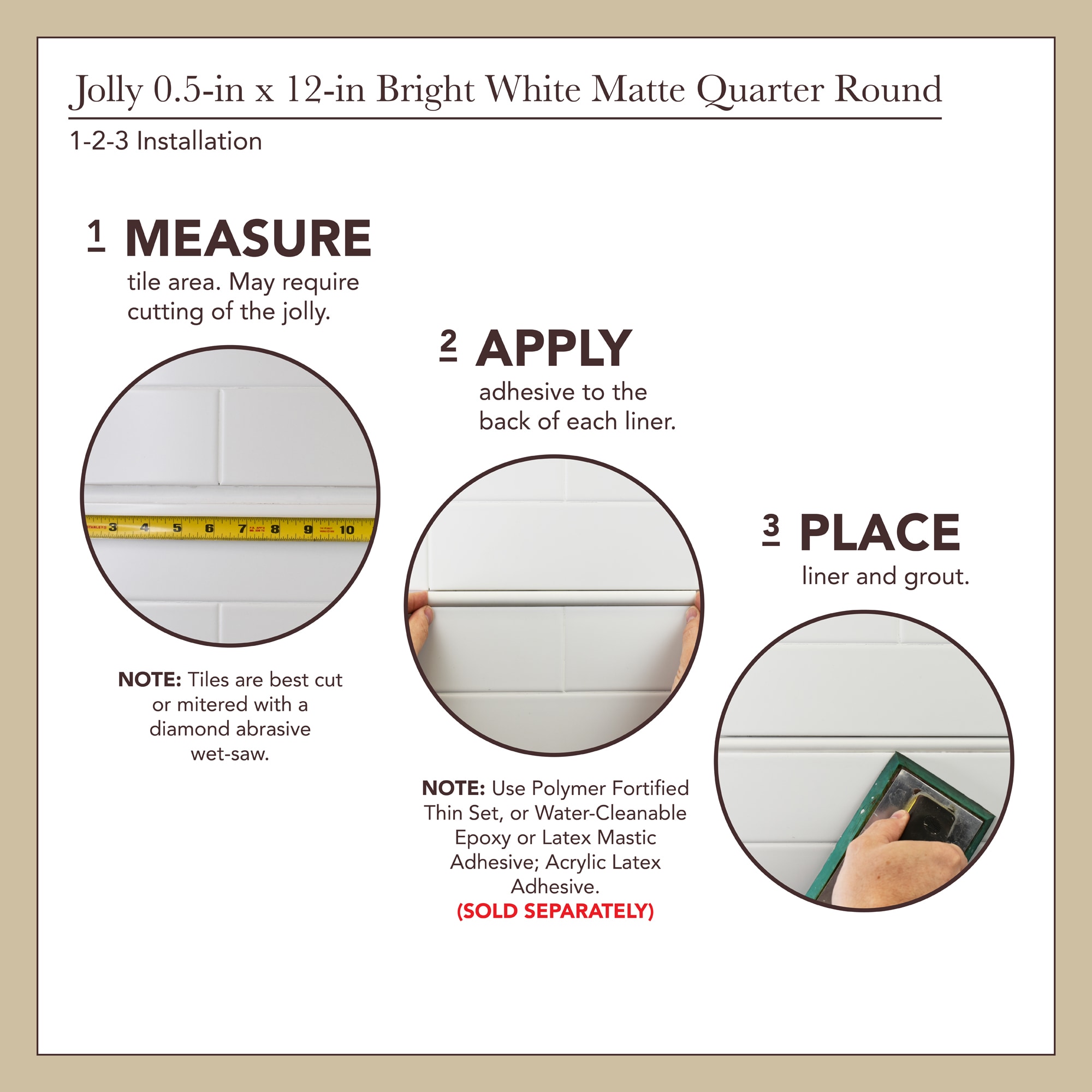 allen + roth SL700-42L Wall-Trim-Accent-Tile - View #6