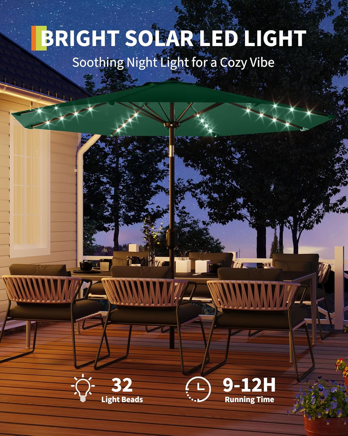 Qeetex PATIO-PPG3H59 Umbrellas-2 - View #2