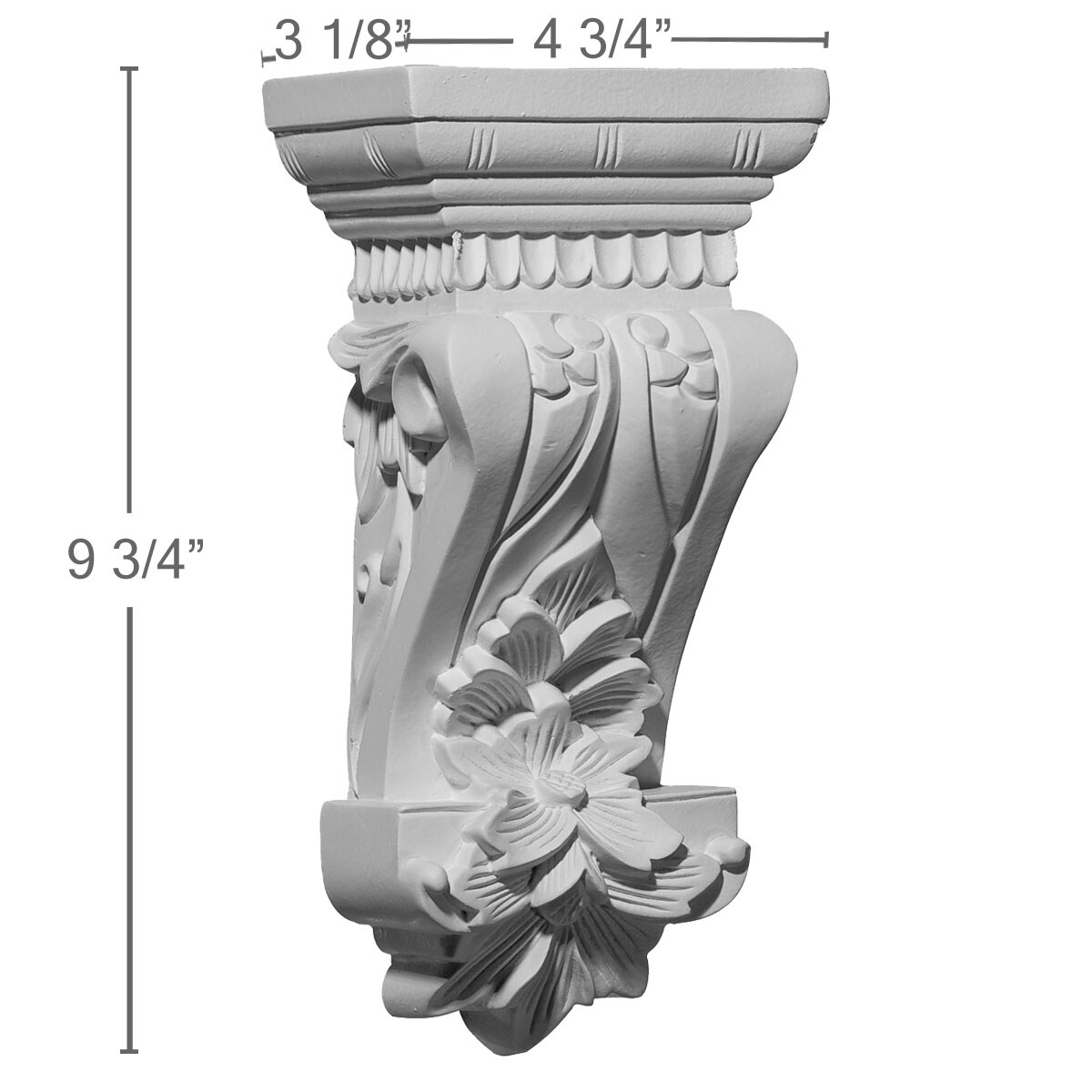 Ekena Millwork COR04X03X09SA corbels - View #2
