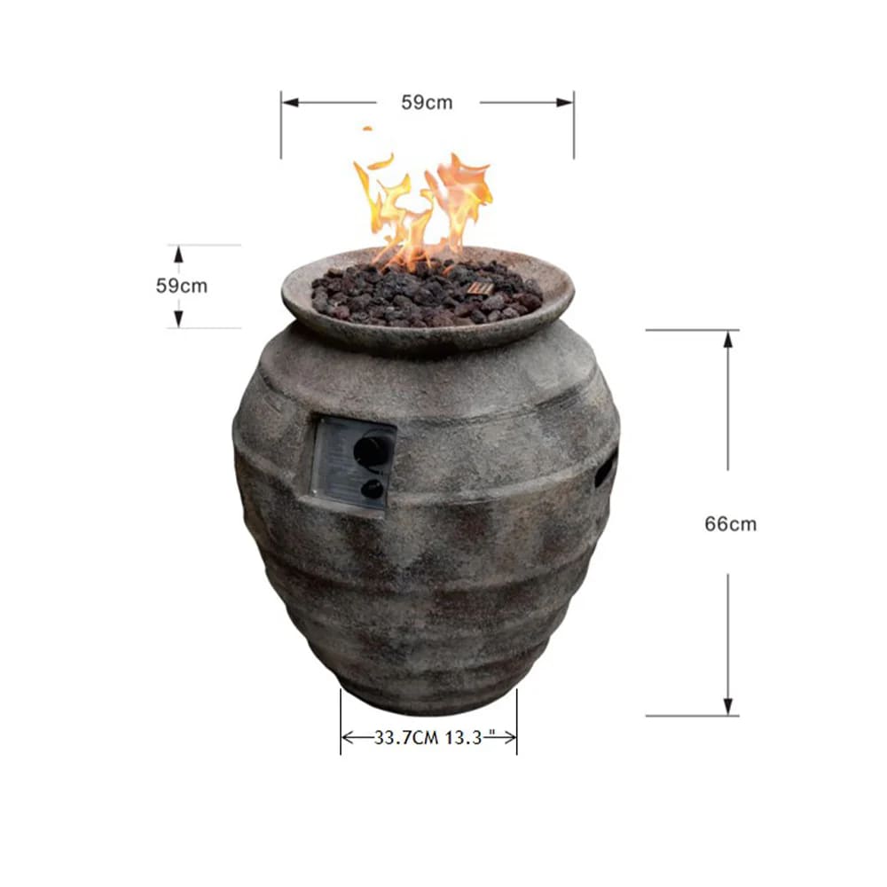Modeno OFG609-LP-1 Outdoor-Gas-Firepits - View #3