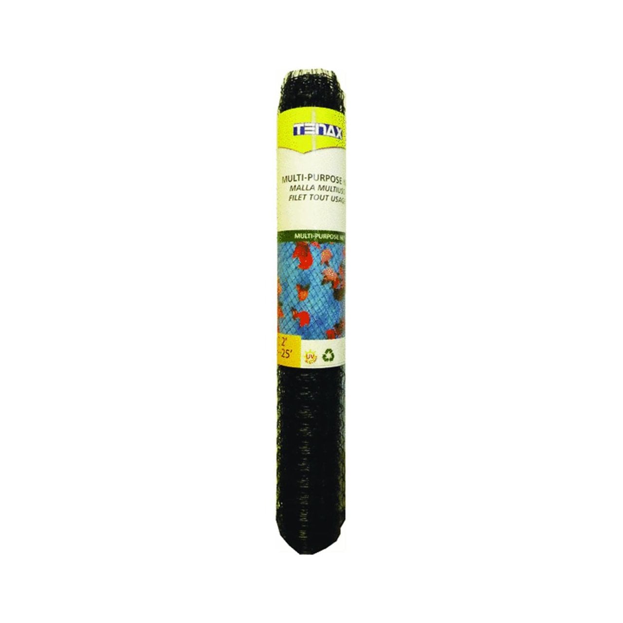 Tenax  Multi-Purpose Net 2 ft x 25 ft Black