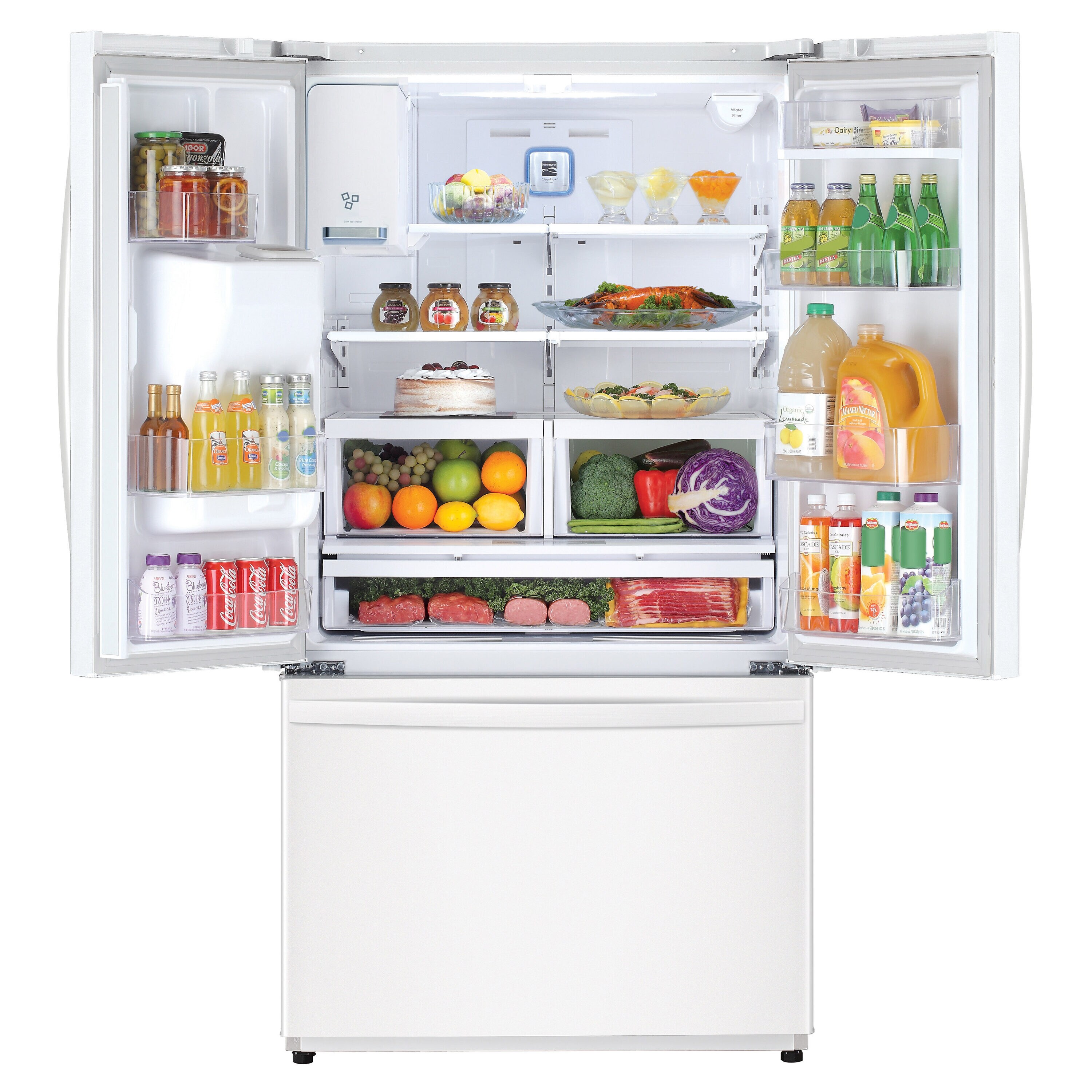 G223 Kenmore French Door White Refrigerator — Habitat Roaring Fork