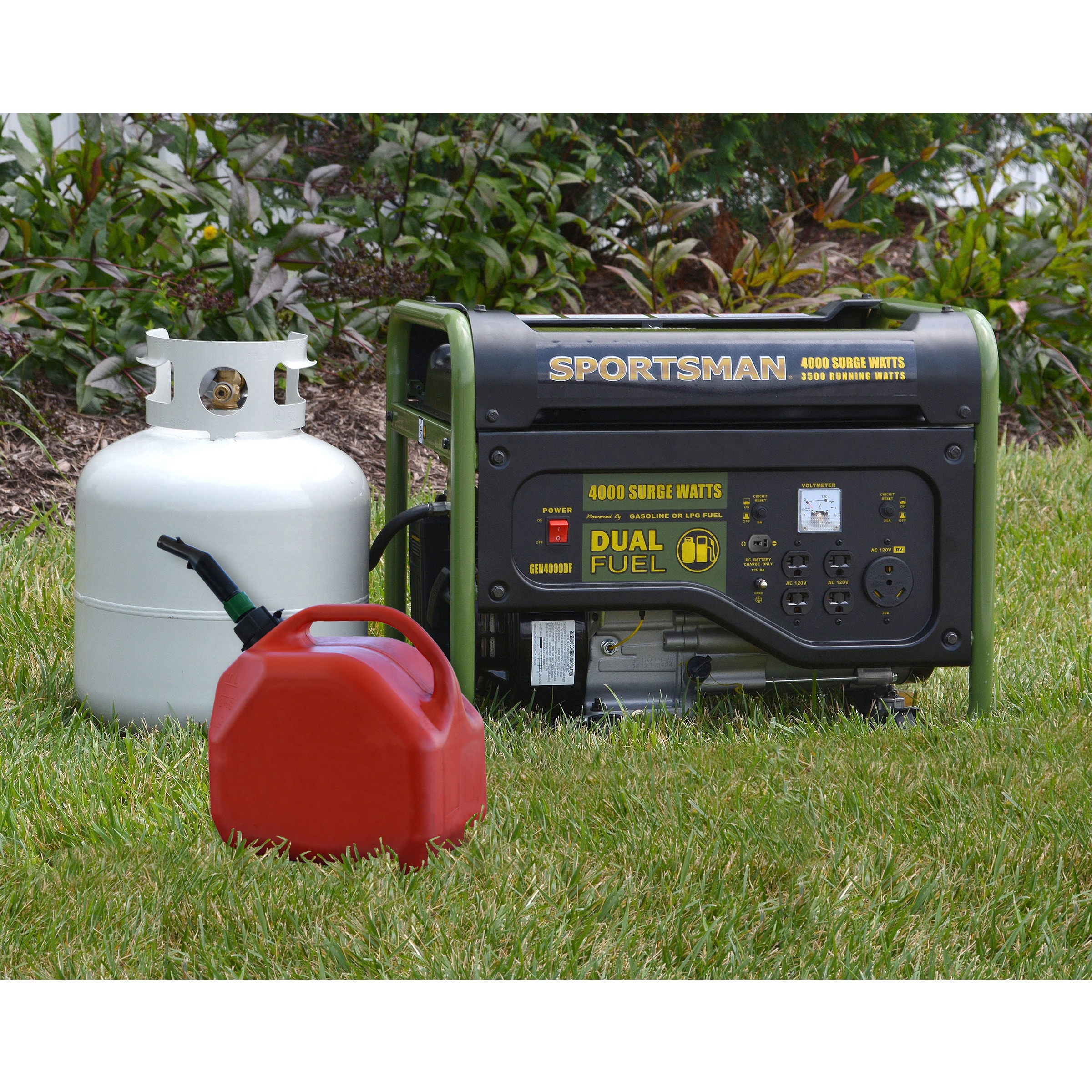 Sportsman 3500-Watt Dual Fuel (Gasoline/Propane) Portable Generator GEN4DFCOVM Sansujyuku sansujyuku.com